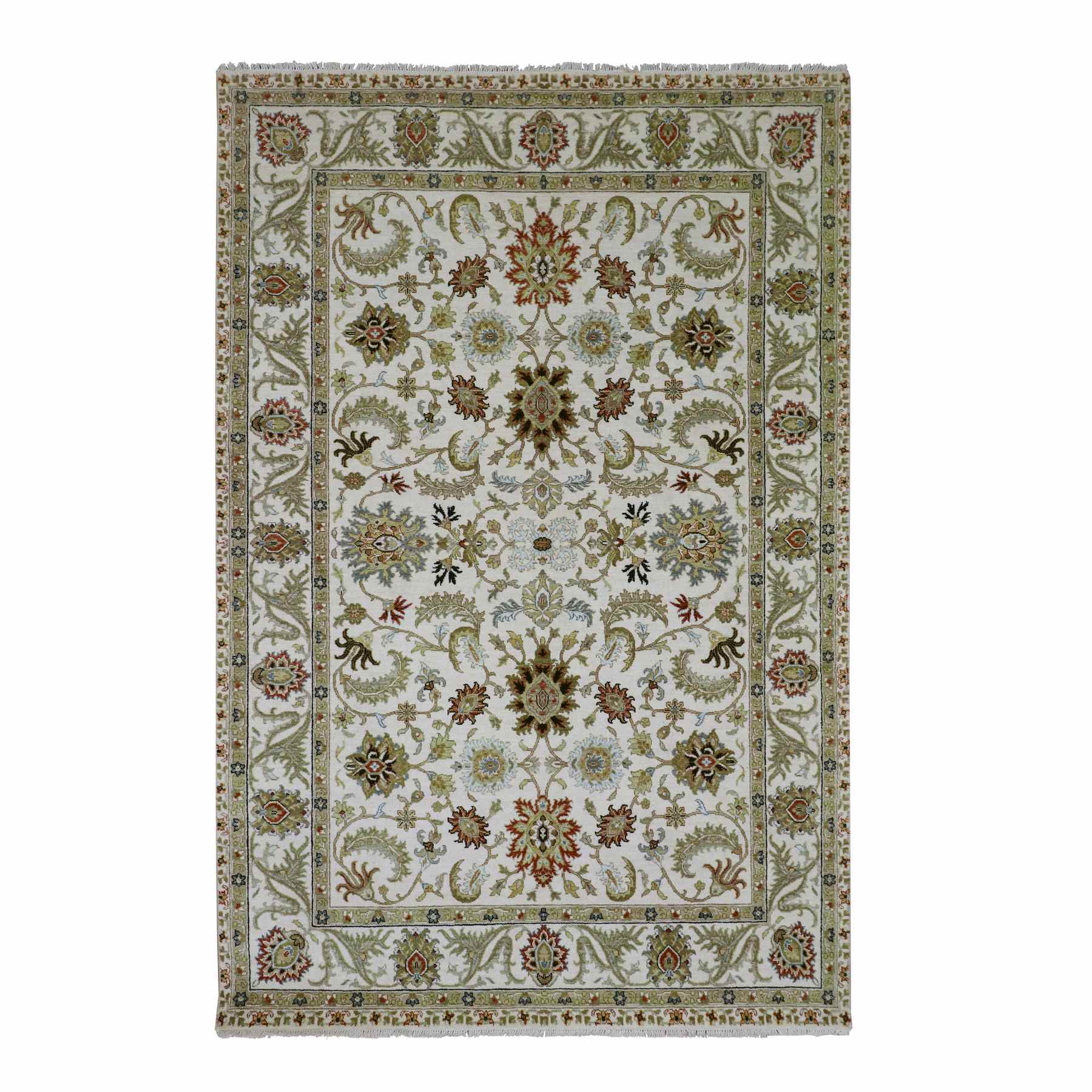 Tribal-Geometric-Hand-Knotted-Rug-416025
