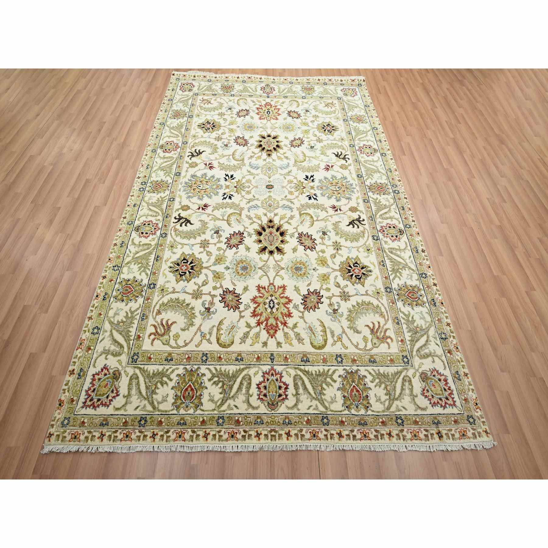 Tribal-Geometric-Hand-Knotted-Rug-416025