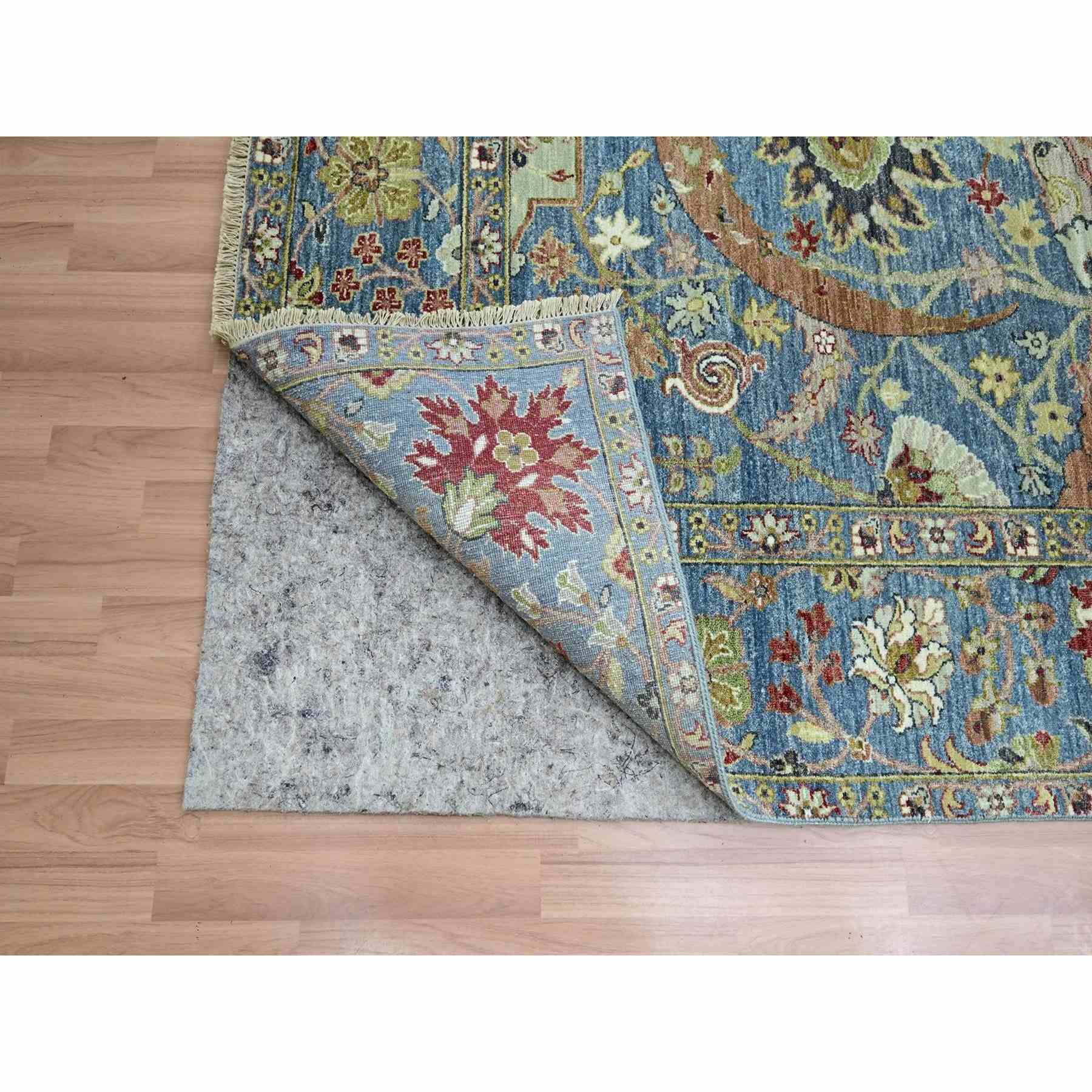 Tribal-Geometric-Hand-Knotted-Rug-416460