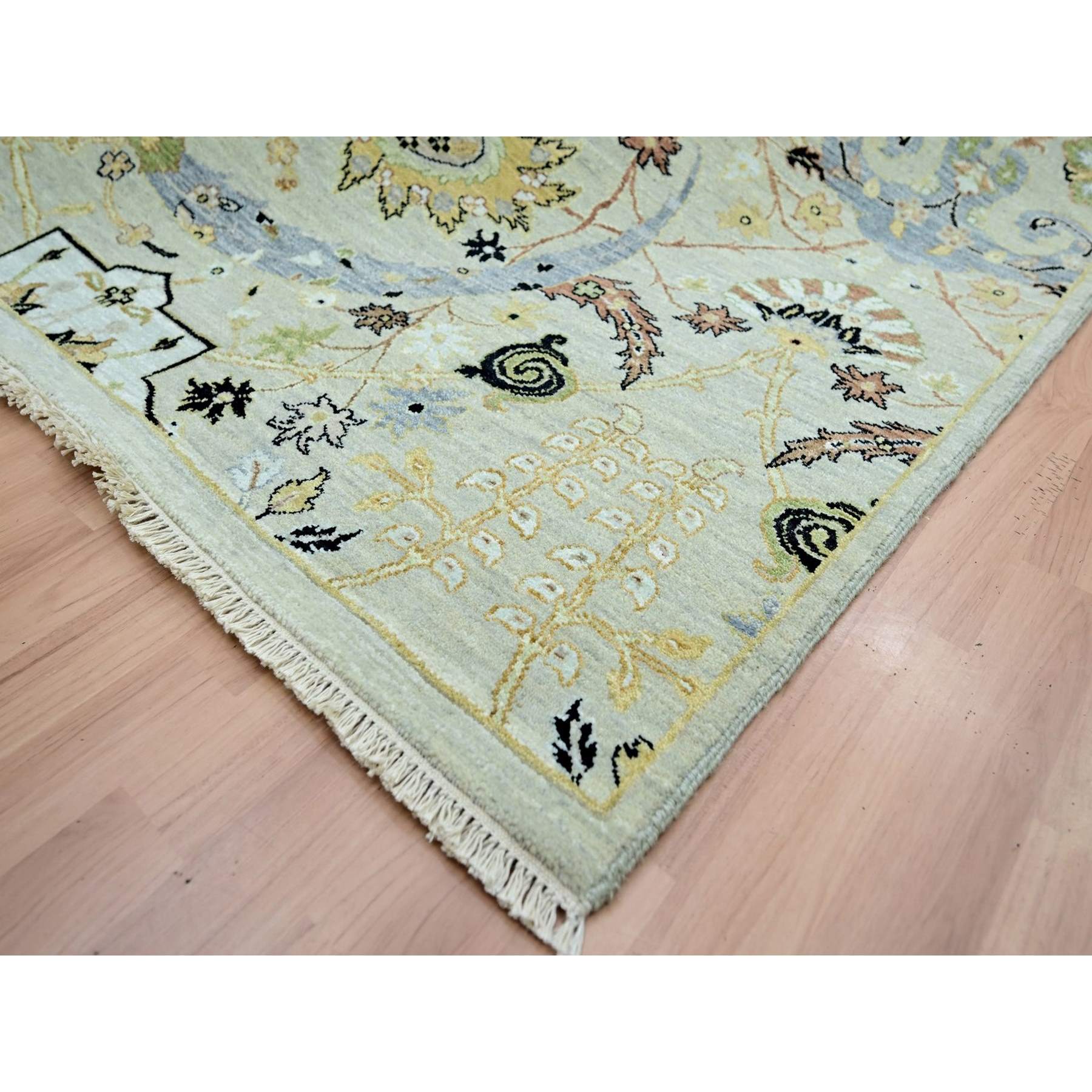 Tribal-Geometric-Hand-Knotted-Rug-416480