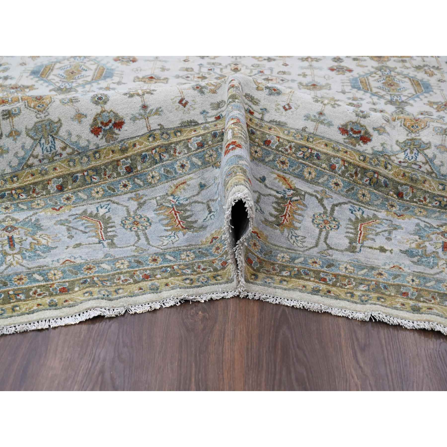 Heriz-Hand-Knotted-Rug-420585