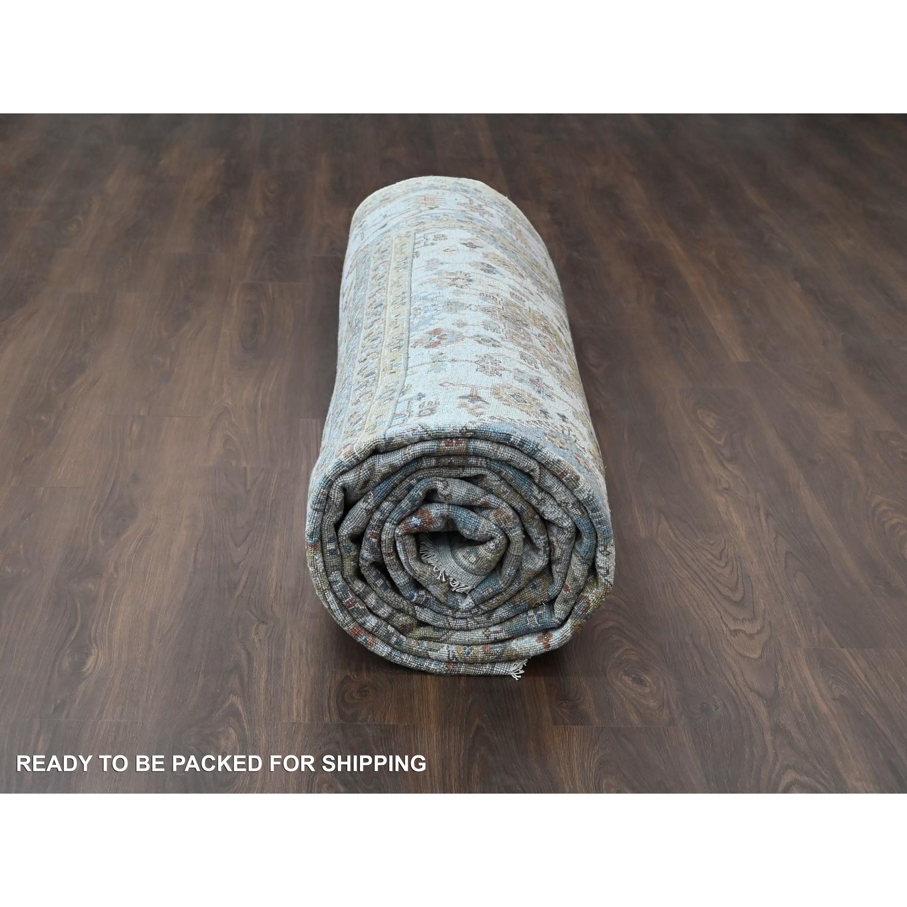 Heriz-Hand-Knotted-Rug-420585
