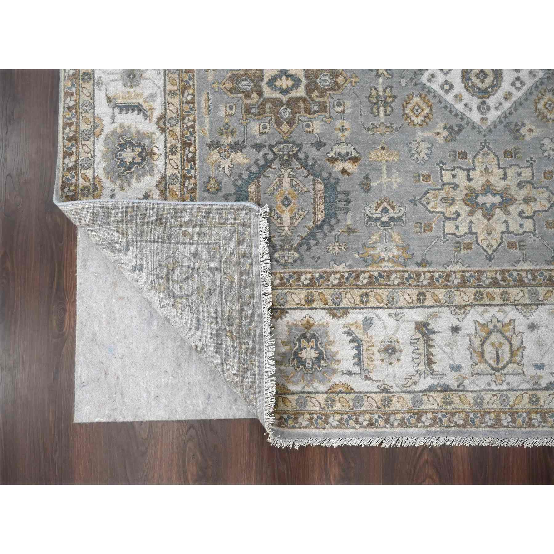 Heriz-Hand-Knotted-Rug-421025
