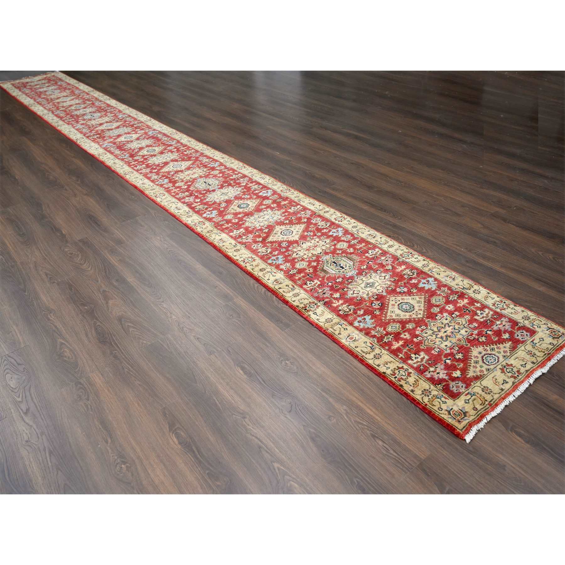 Heriz-Hand-Knotted-Rug-421315