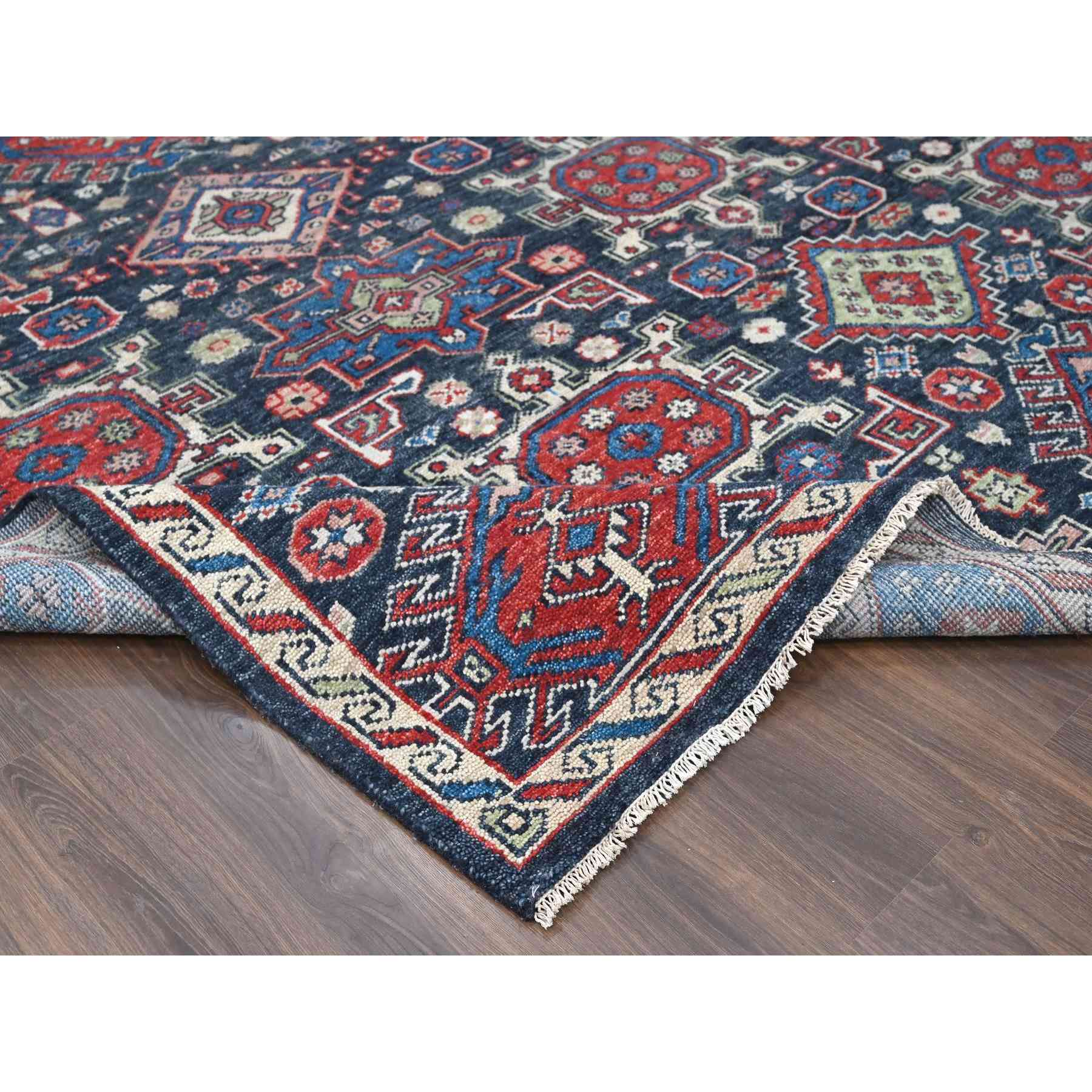 Heriz-Hand-Knotted-Rug-421885