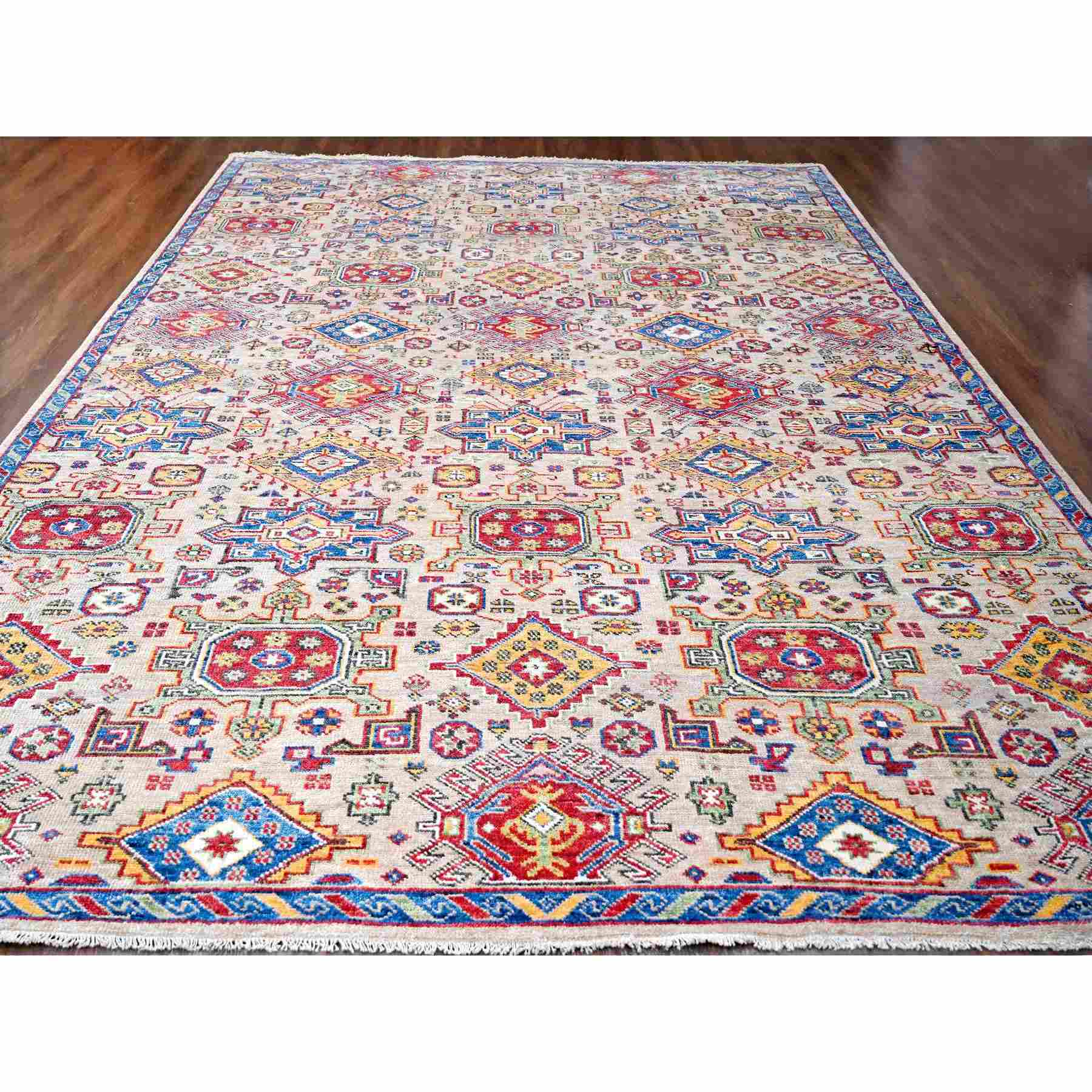Heriz-Hand-Knotted-Rug-421945