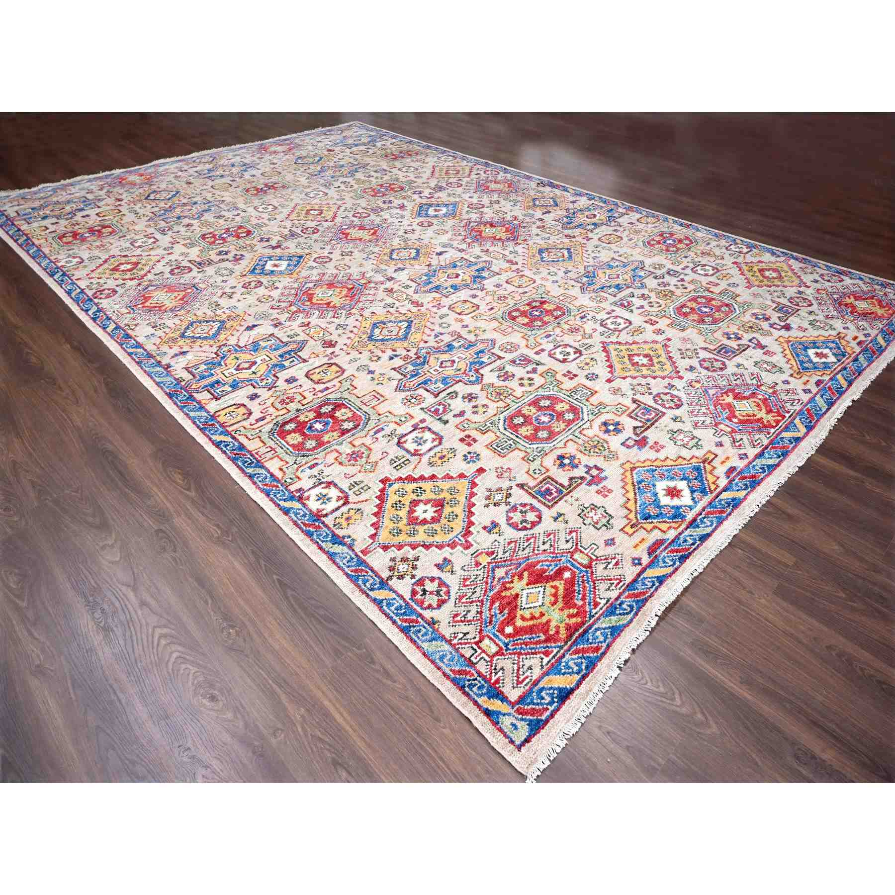 Heriz-Hand-Knotted-Rug-421945