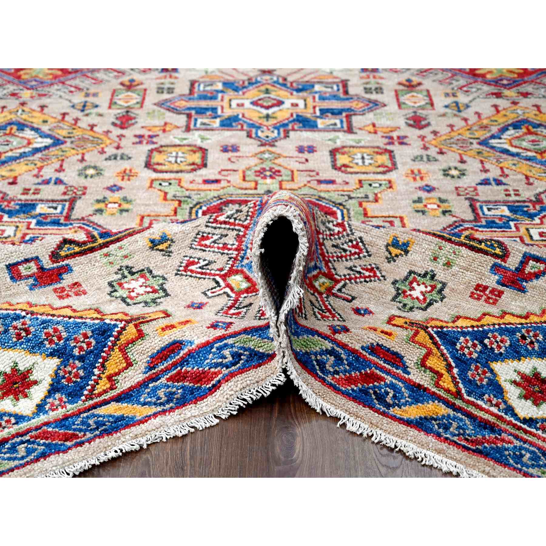 Heriz-Hand-Knotted-Rug-421945