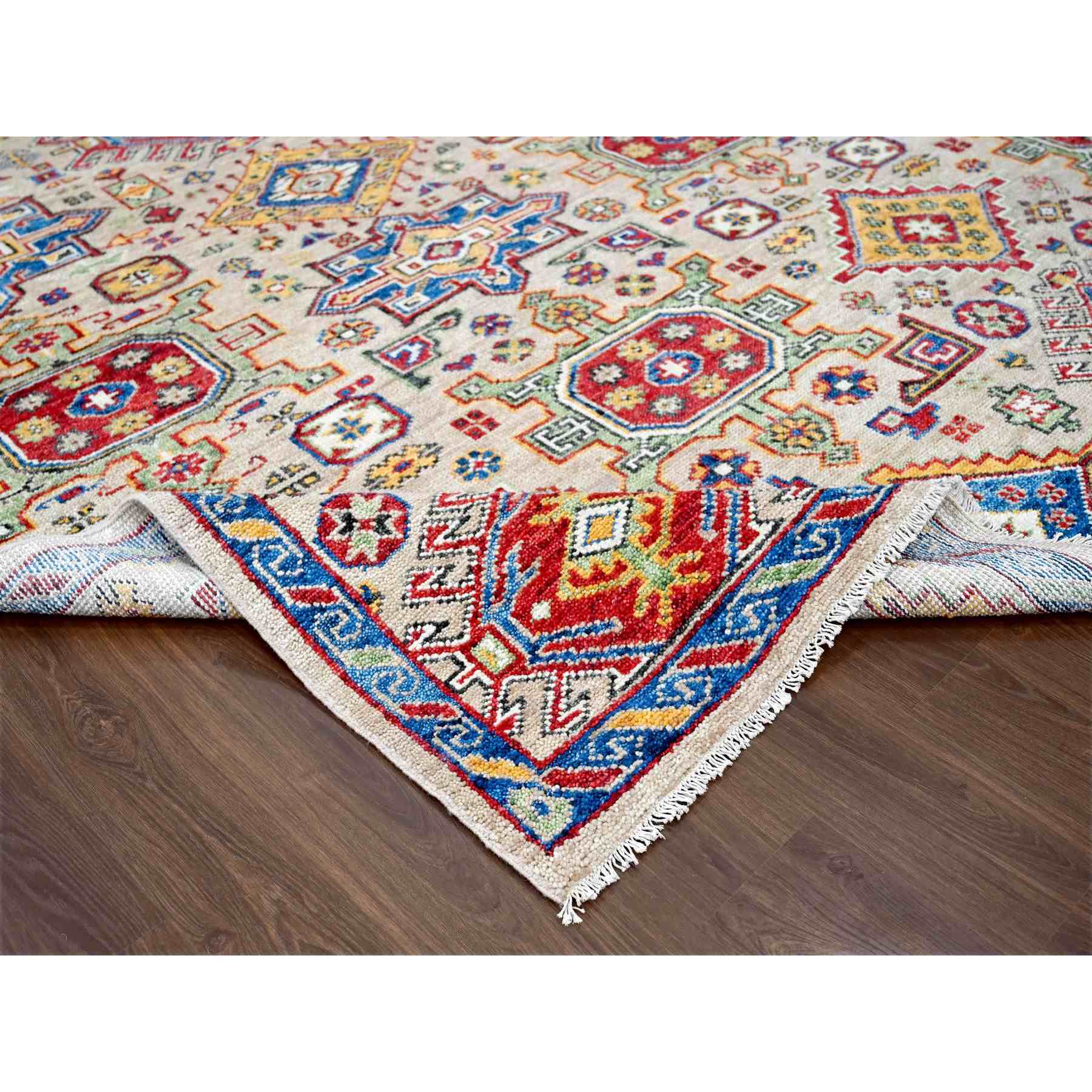 Heriz-Hand-Knotted-Rug-421945