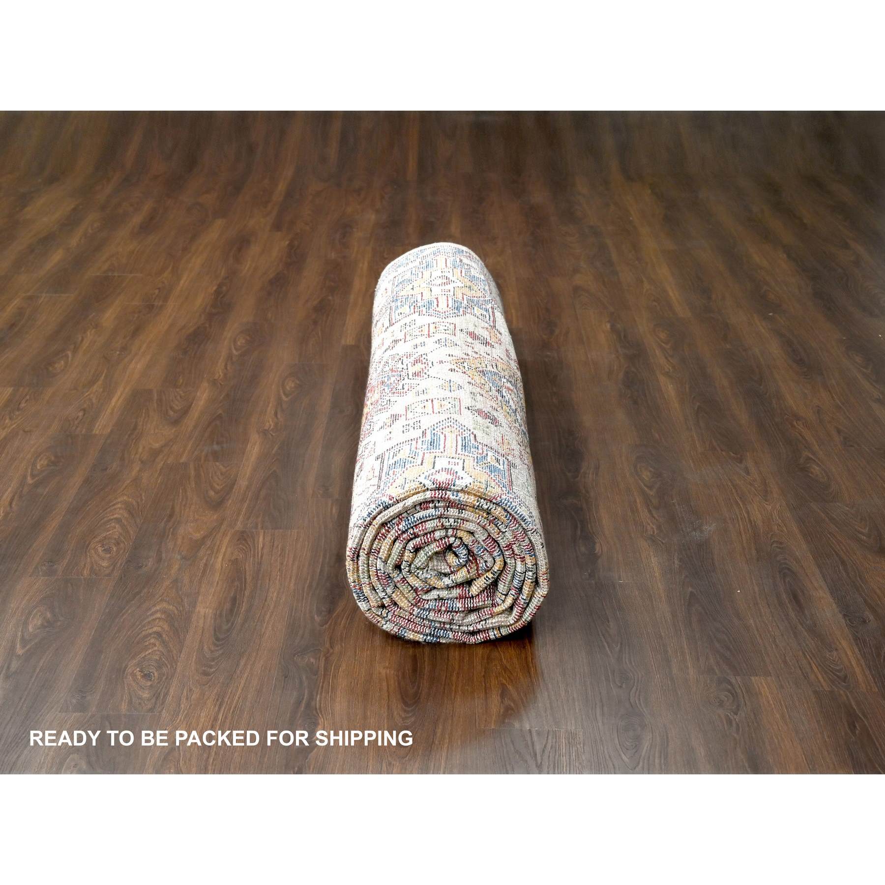 Heriz-Hand-Knotted-Rug-421945