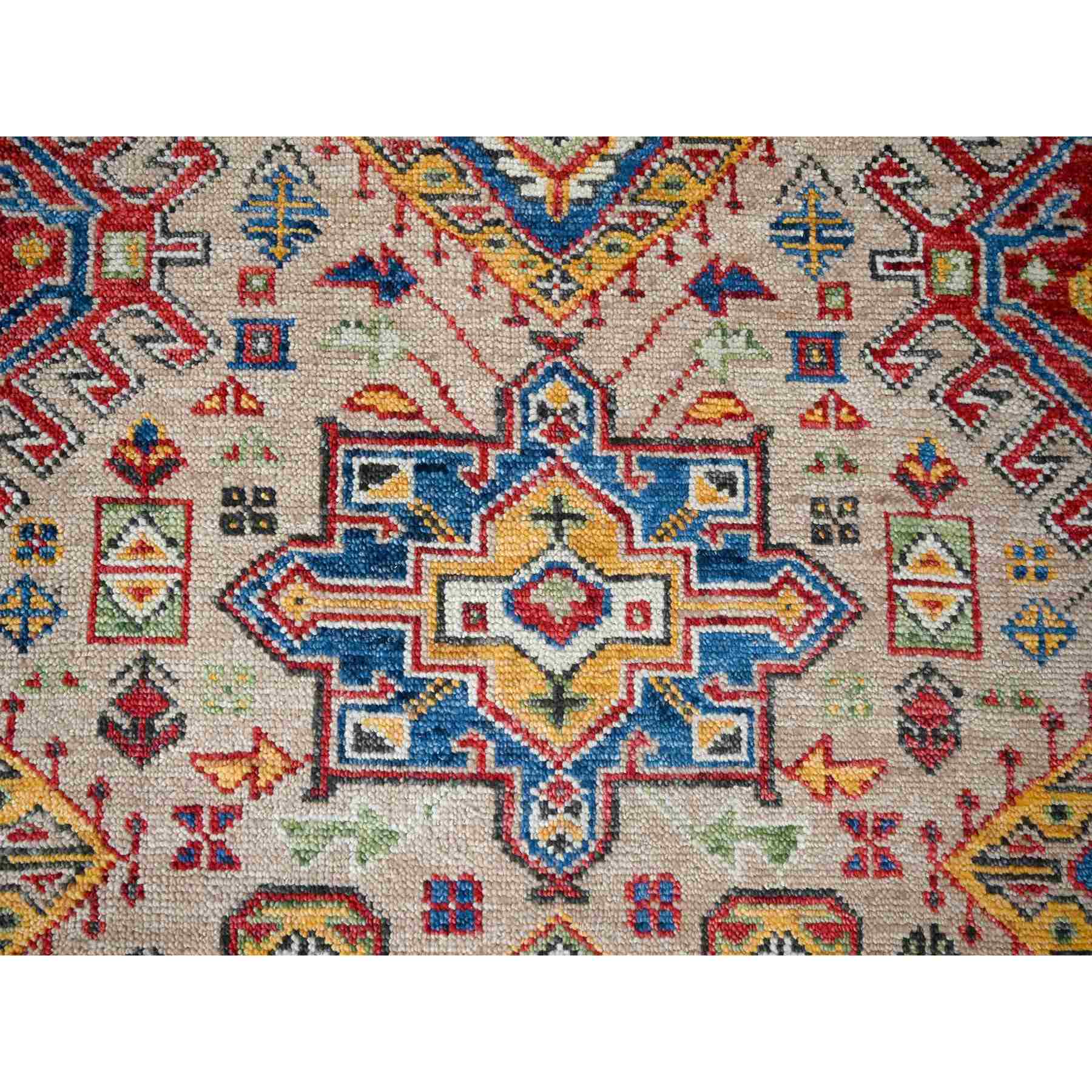 Heriz-Hand-Knotted-Rug-421995