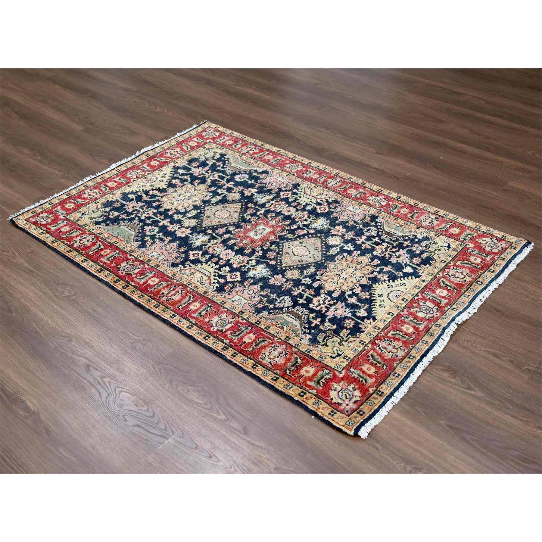 Heriz-Hand-Knotted-Rug-422020