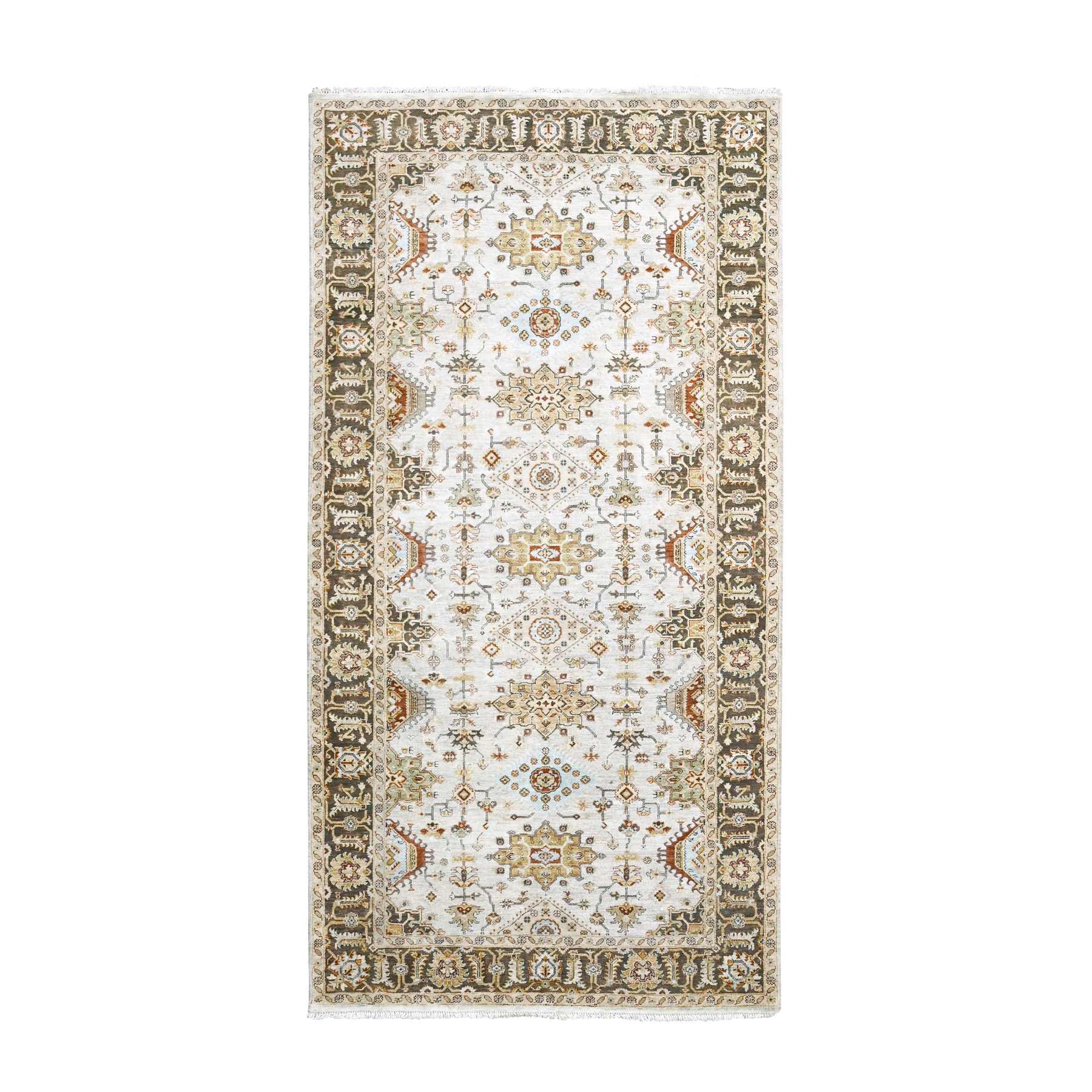Heriz-Hand-Knotted-Rug-422045