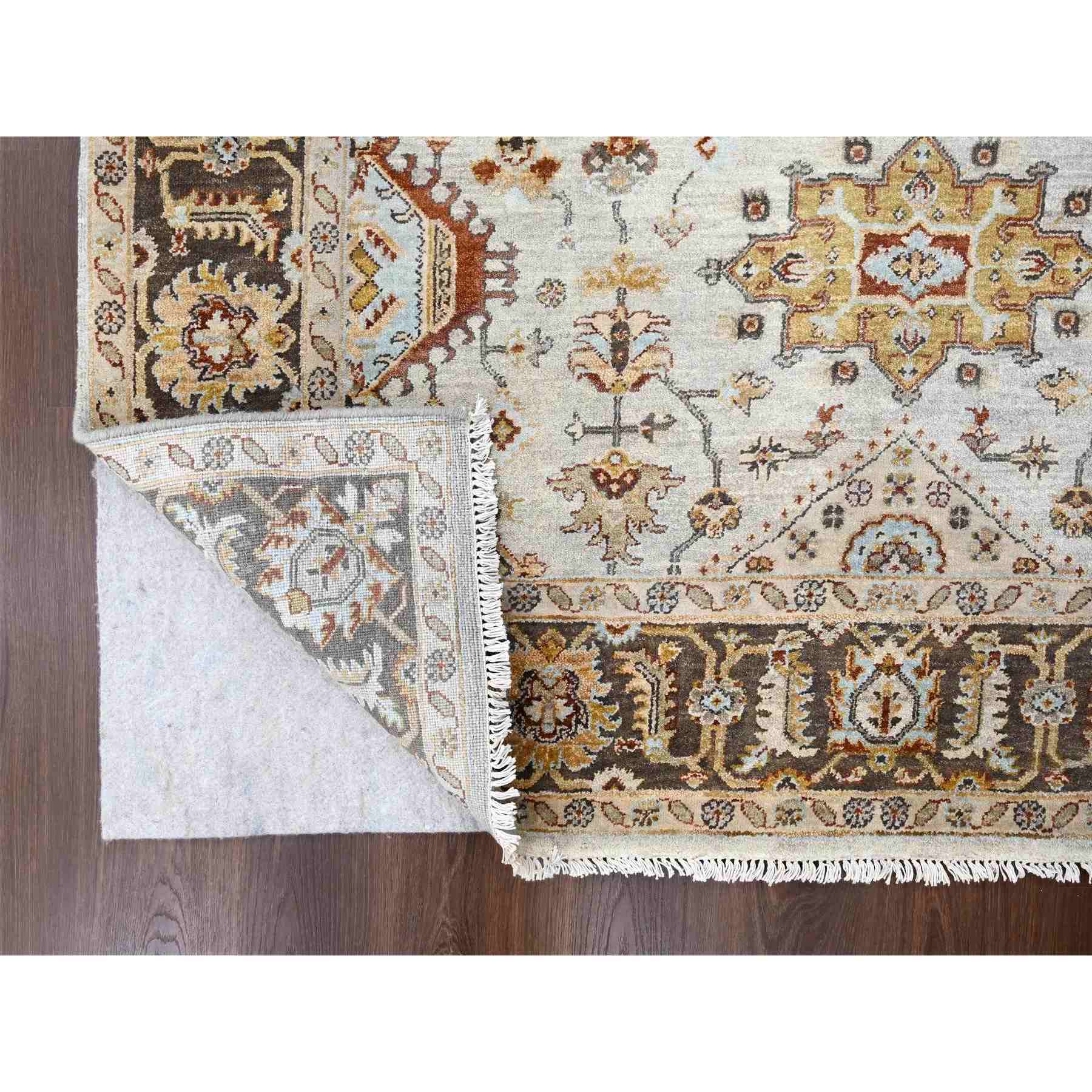 Heriz-Hand-Knotted-Rug-422045