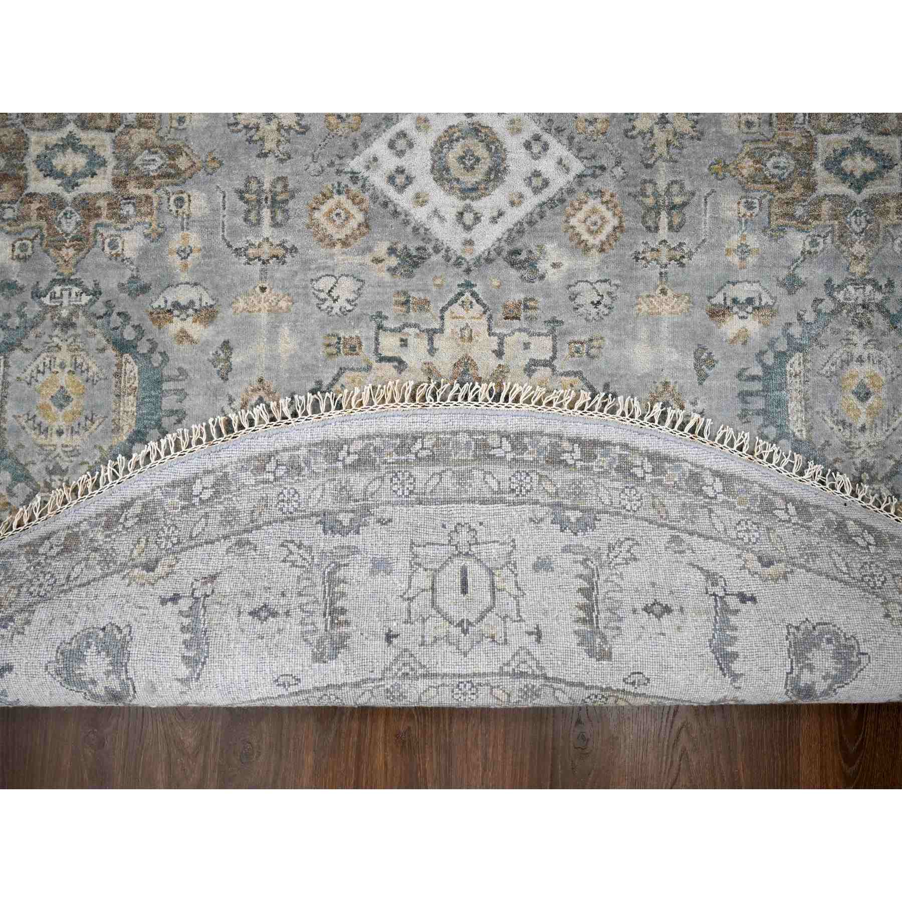 Heriz-Hand-Knotted-Rug-422075