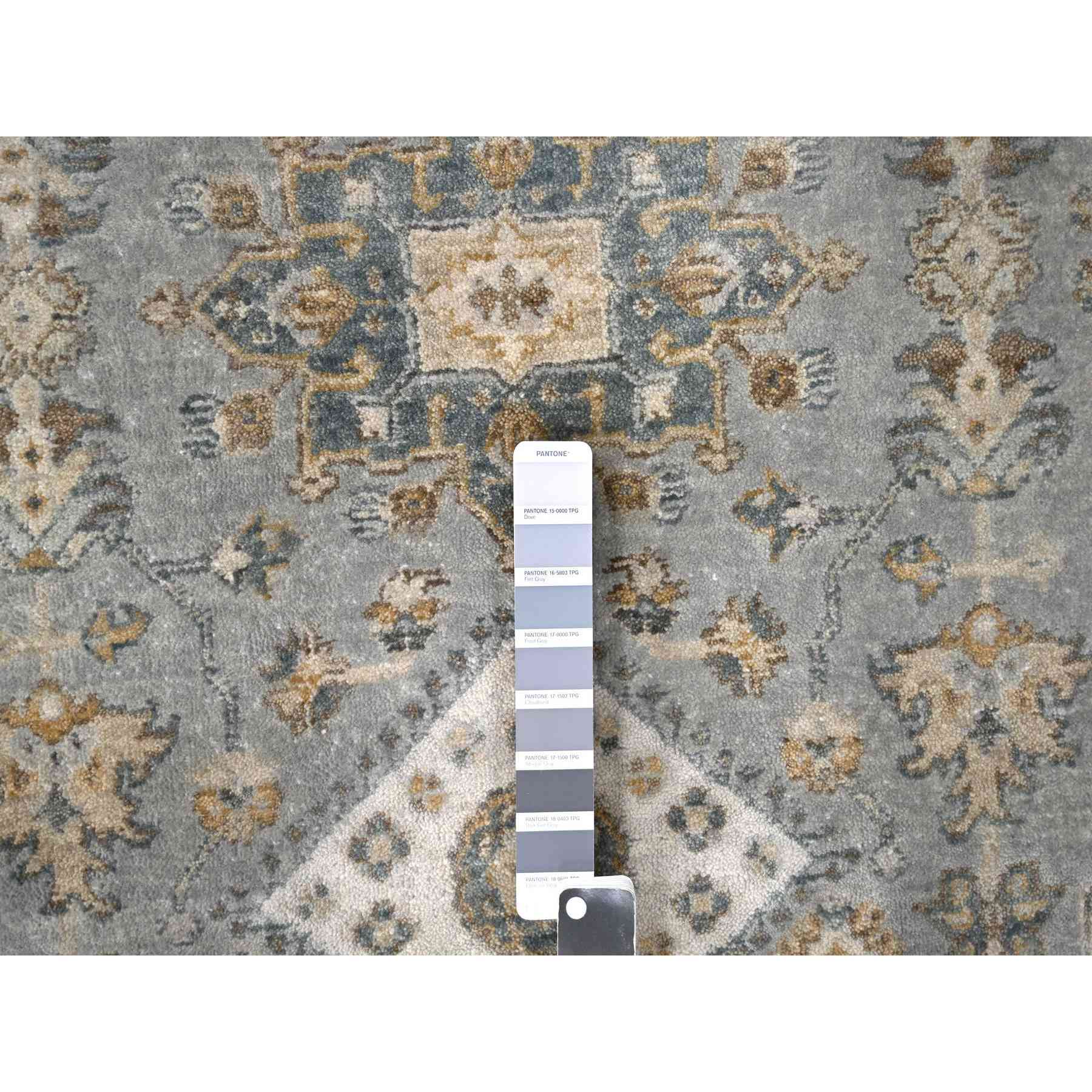 Heriz-Hand-Knotted-Rug-422075