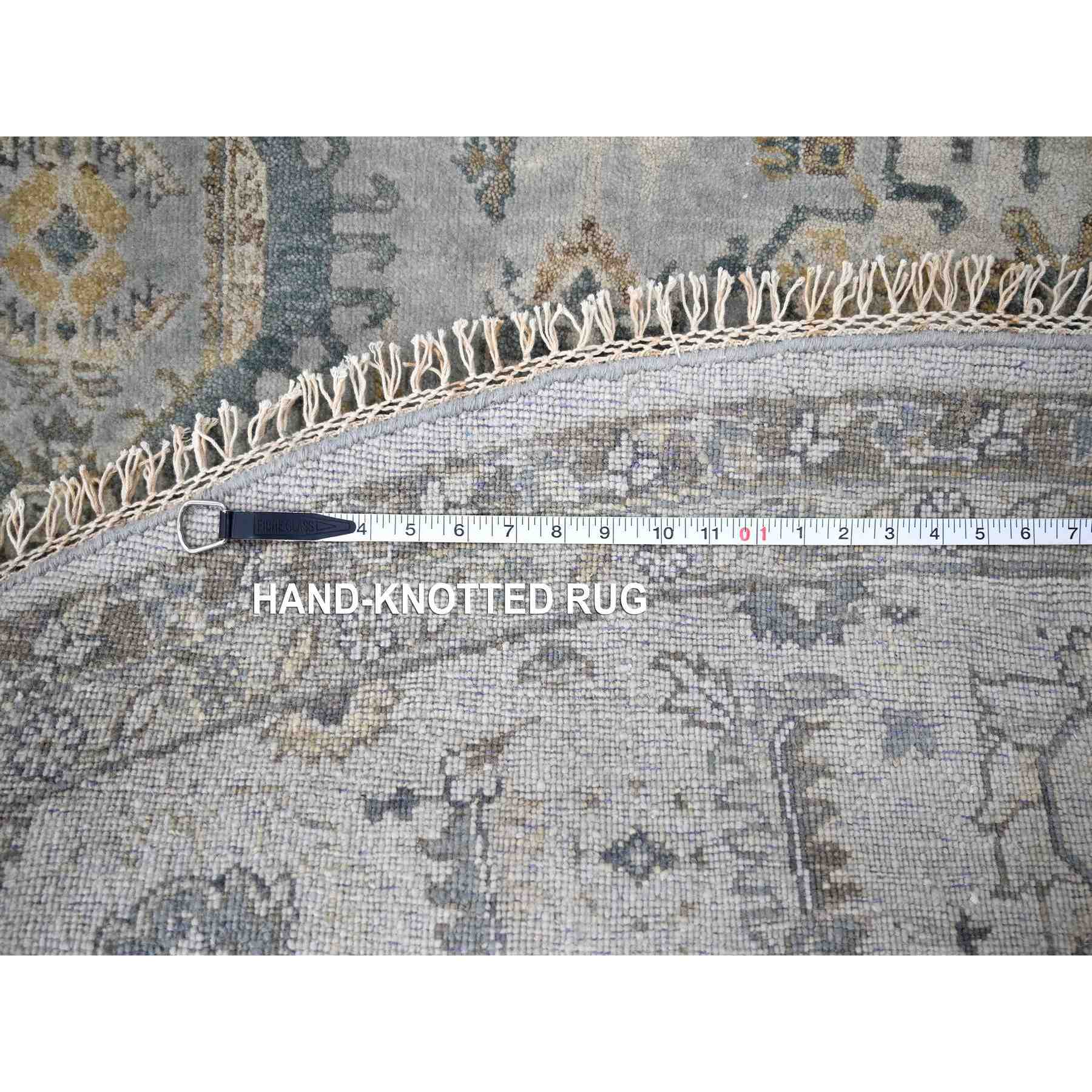 Heriz-Hand-Knotted-Rug-422075