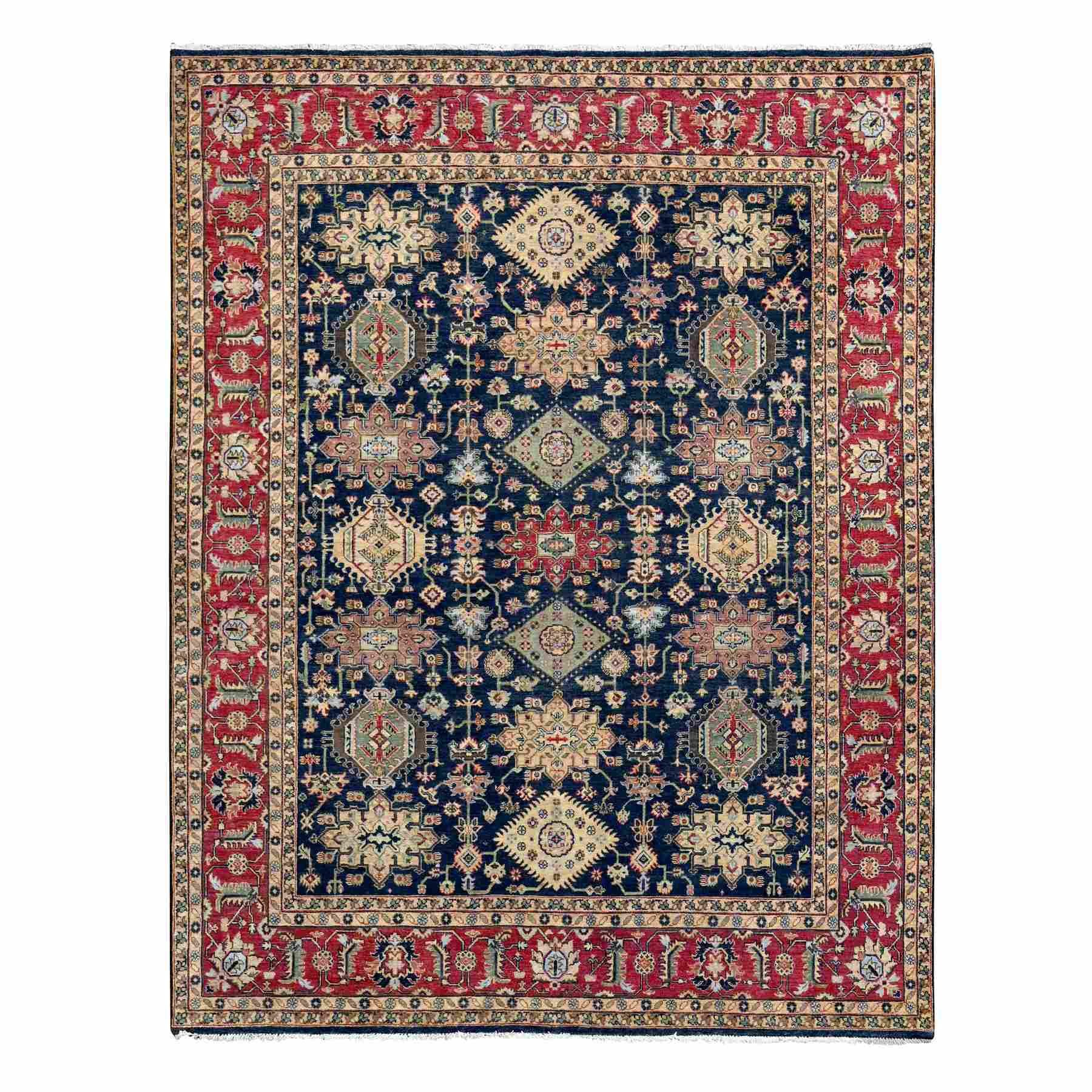 Heriz-Hand-Knotted-Rug-422290