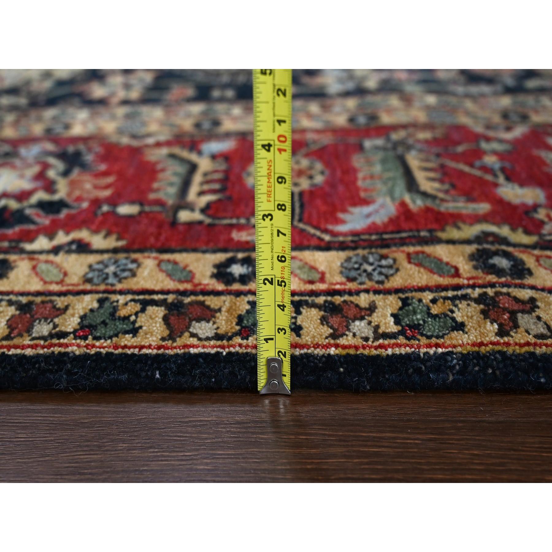 Heriz-Hand-Knotted-Rug-422290