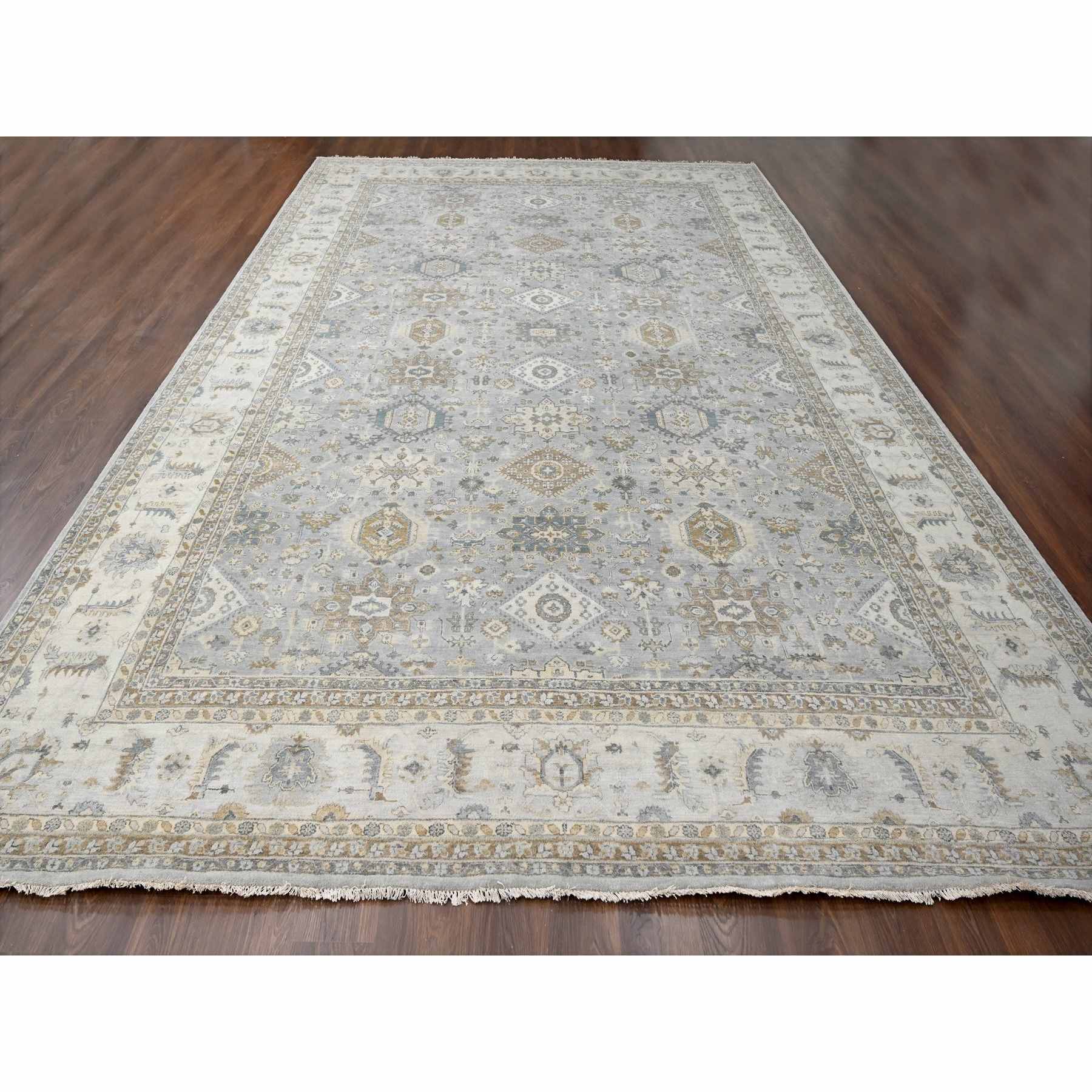 Heriz-Hand-Knotted-Rug-422295