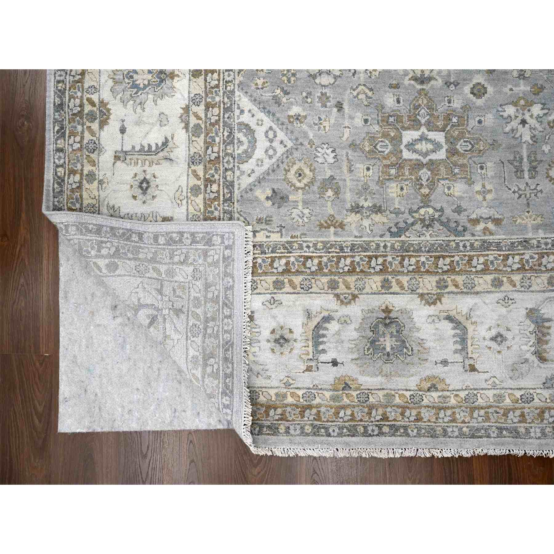 Heriz-Hand-Knotted-Rug-422295