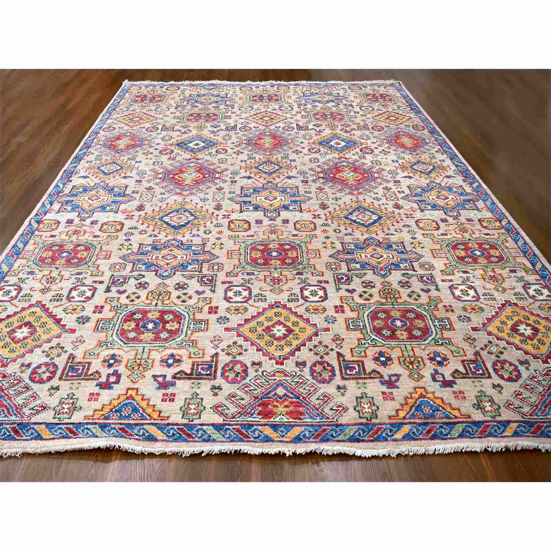 Heriz-Hand-Knotted-Rug-422465