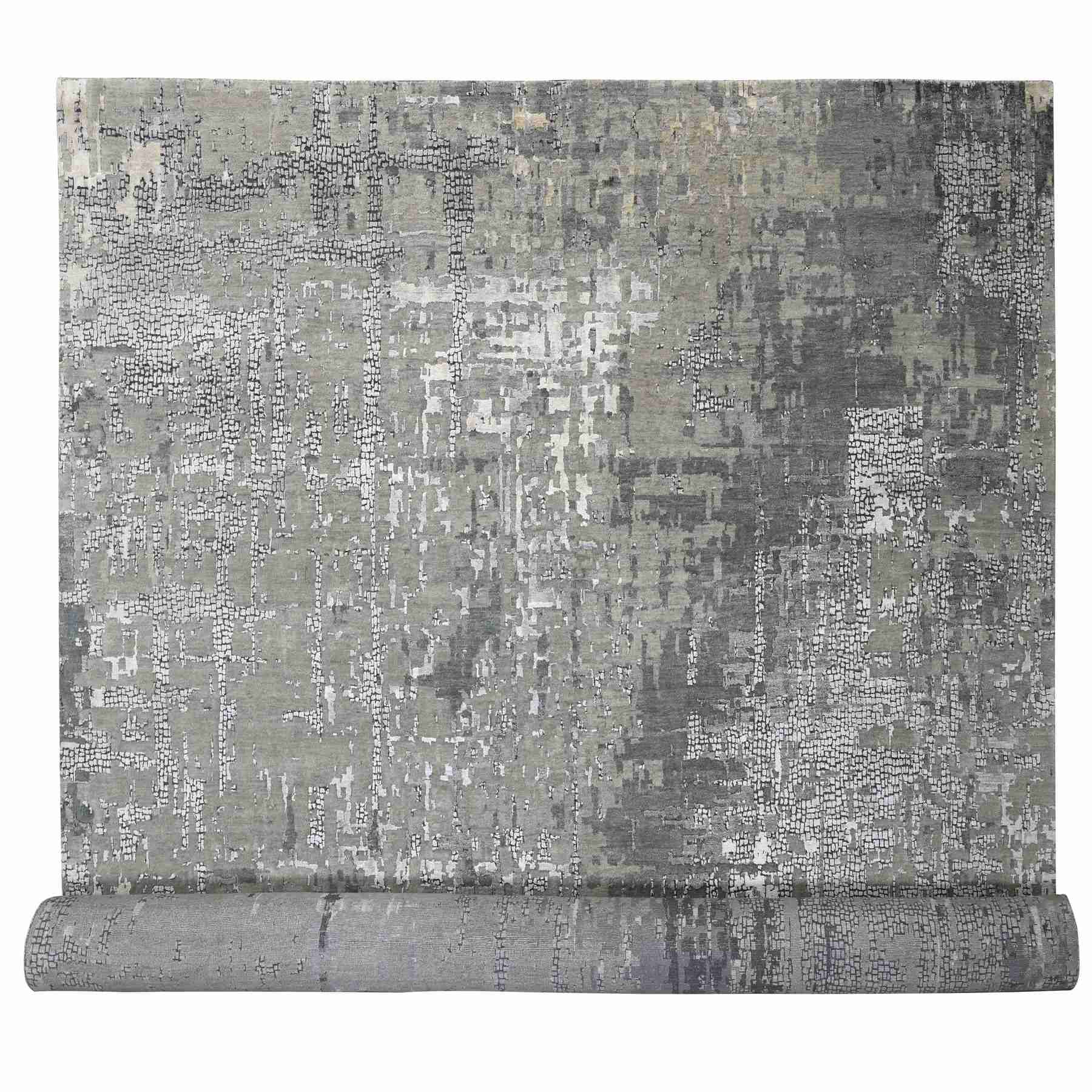 Modern-and-Contemporary-Hand-Knotted-Rug-420155