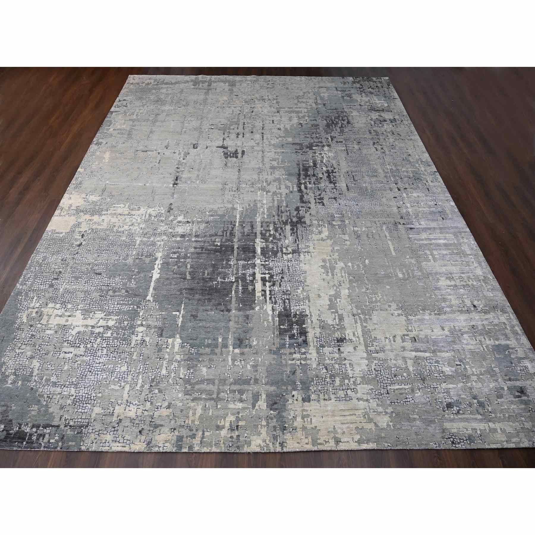 Modern-and-Contemporary-Hand-Knotted-Rug-420155
