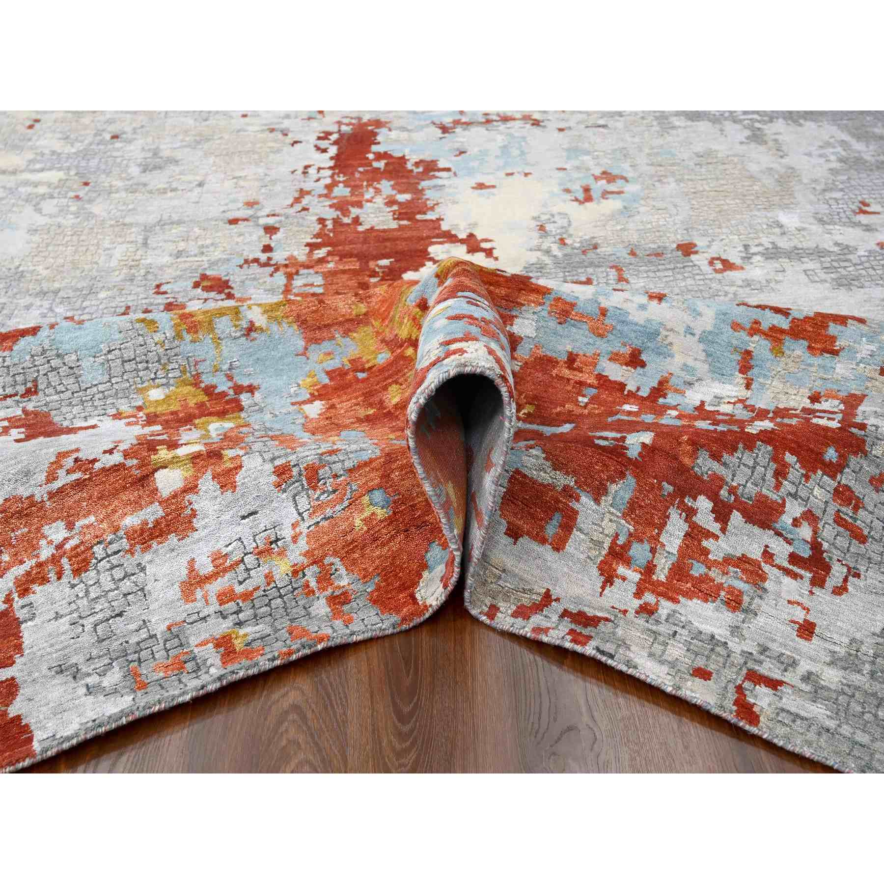 Modern-and-Contemporary-Hand-Knotted-Rug-422275