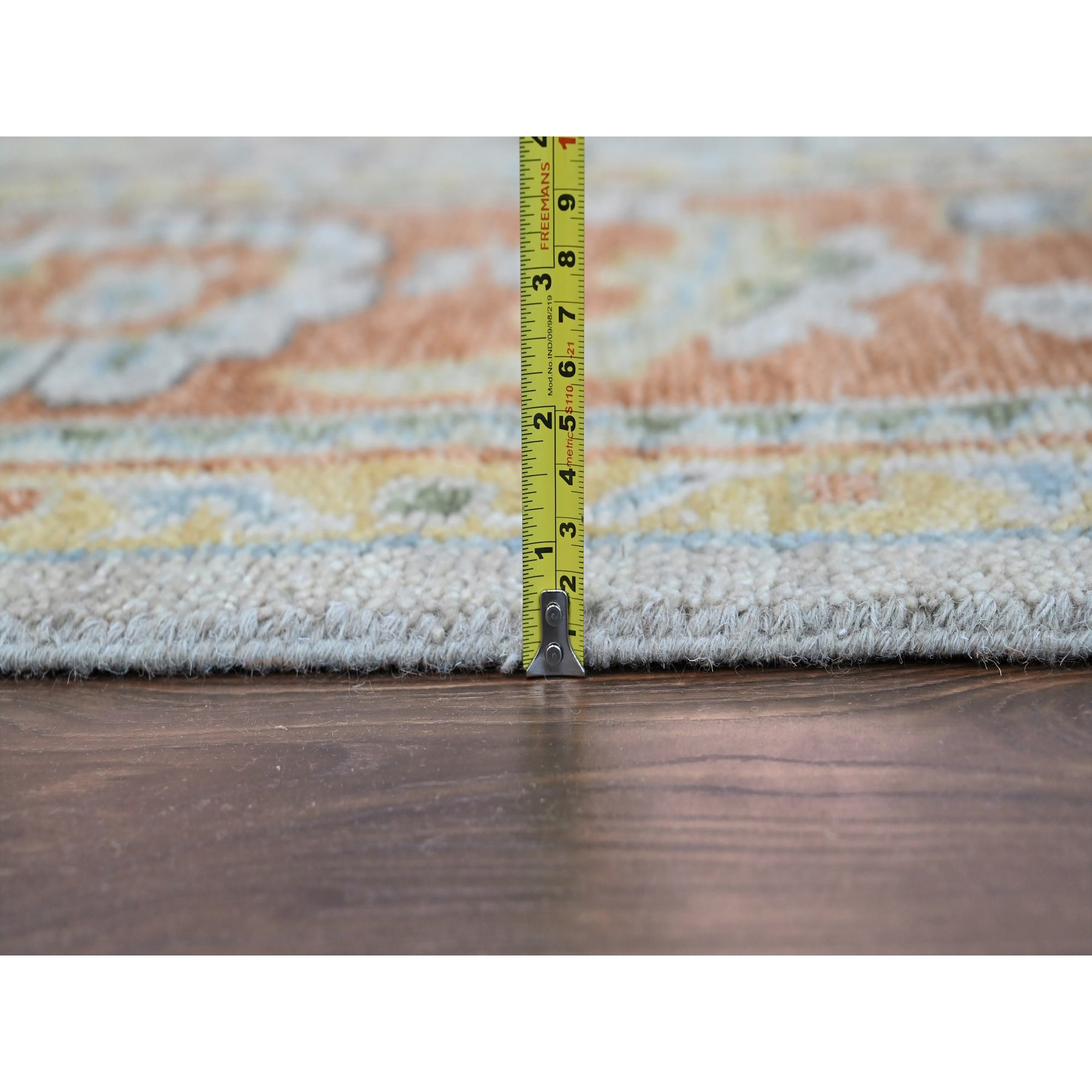 Oushak-And-Peshawar-Hand-Knotted-Rug-420650