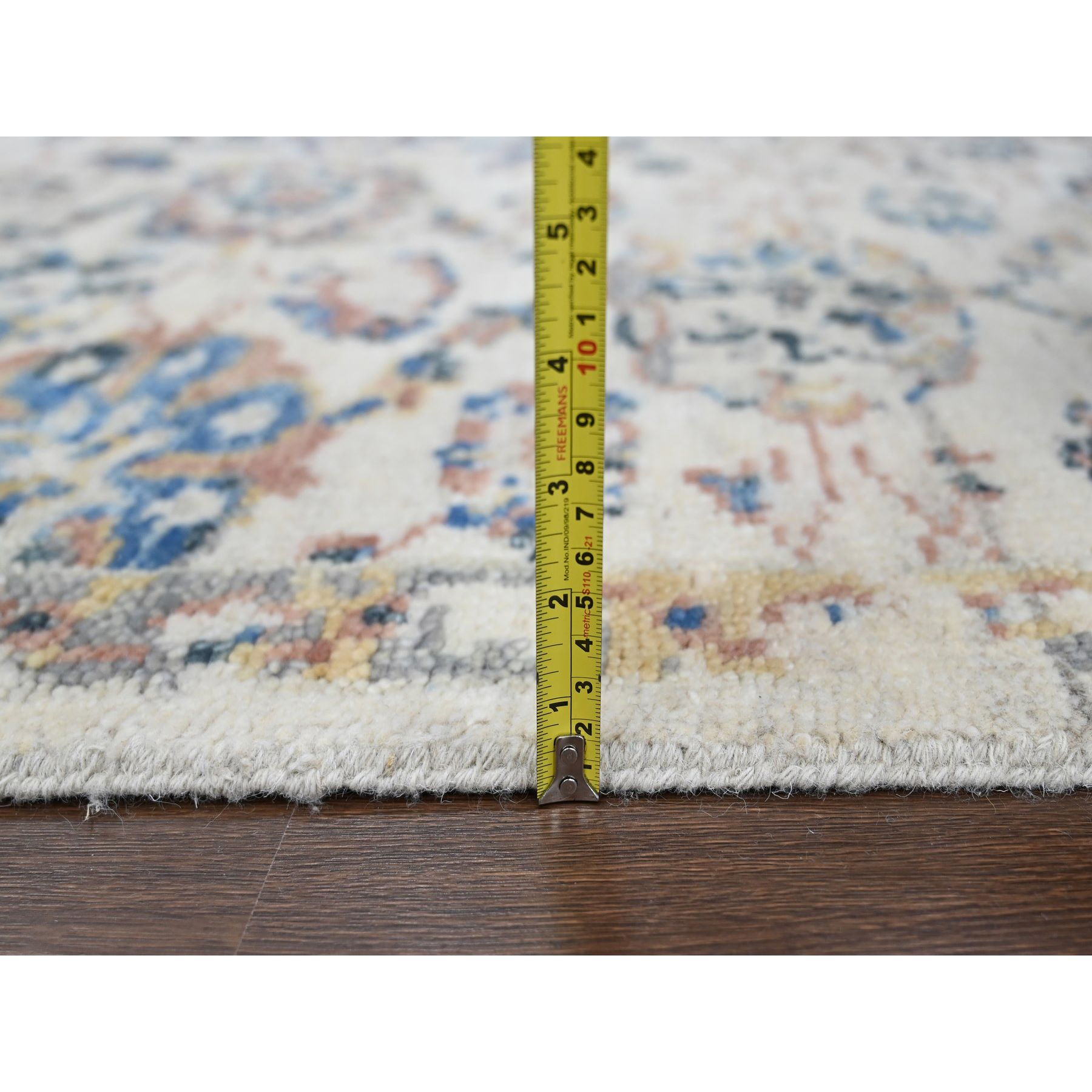Oushak-And-Peshawar-Hand-Knotted-Rug-421425