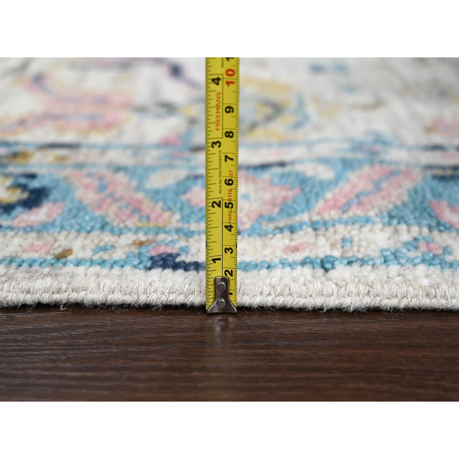 Oushak-And-Peshawar-Hand-Knotted-Rug-421470