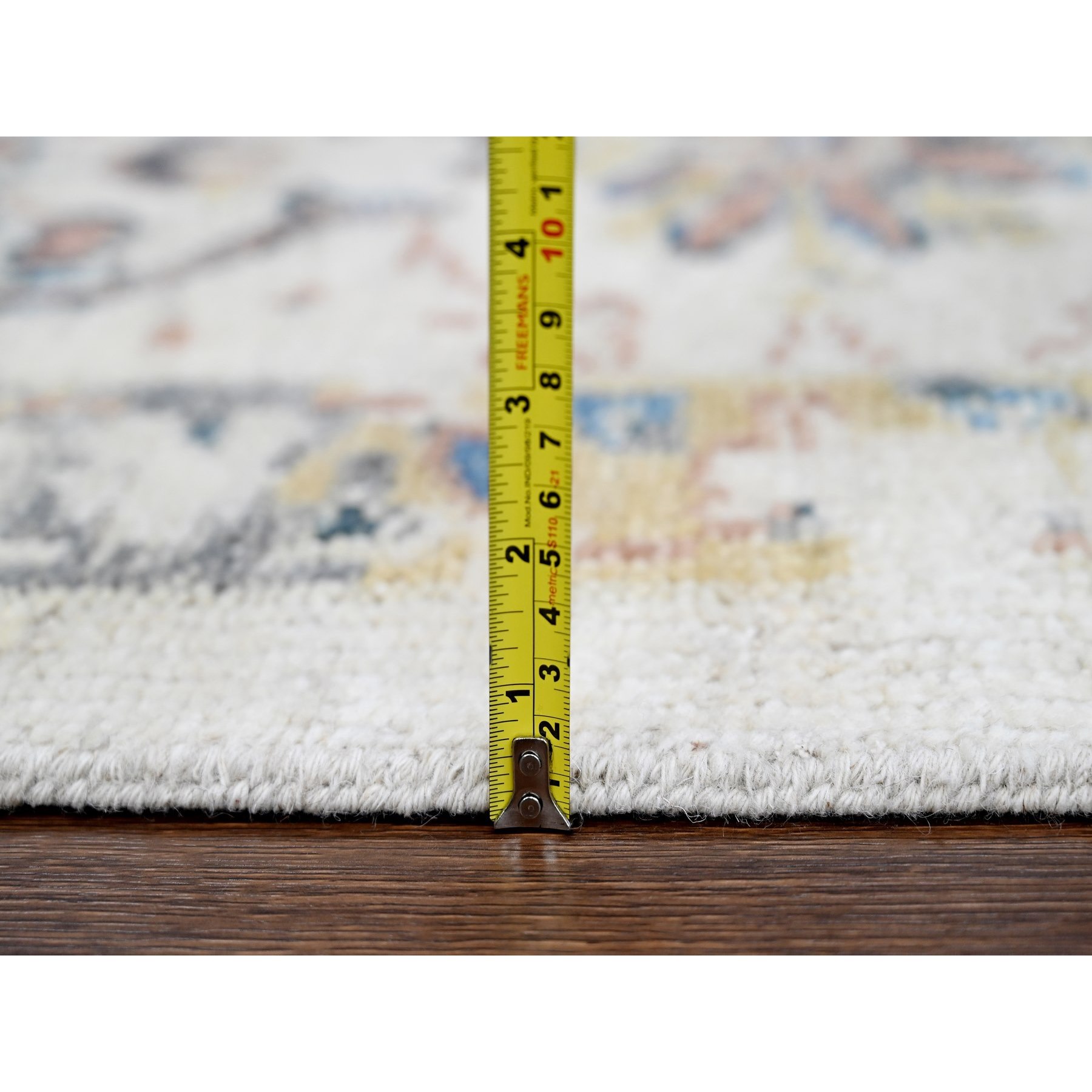 Oushak-And-Peshawar-Hand-Knotted-Rug-421815
