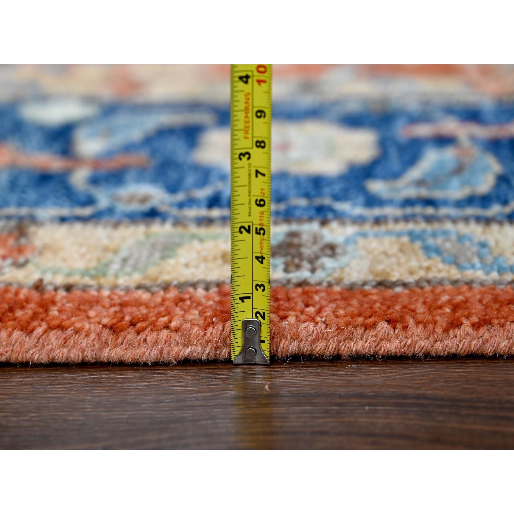 Oushak-And-Peshawar-Hand-Knotted-Rug-421855