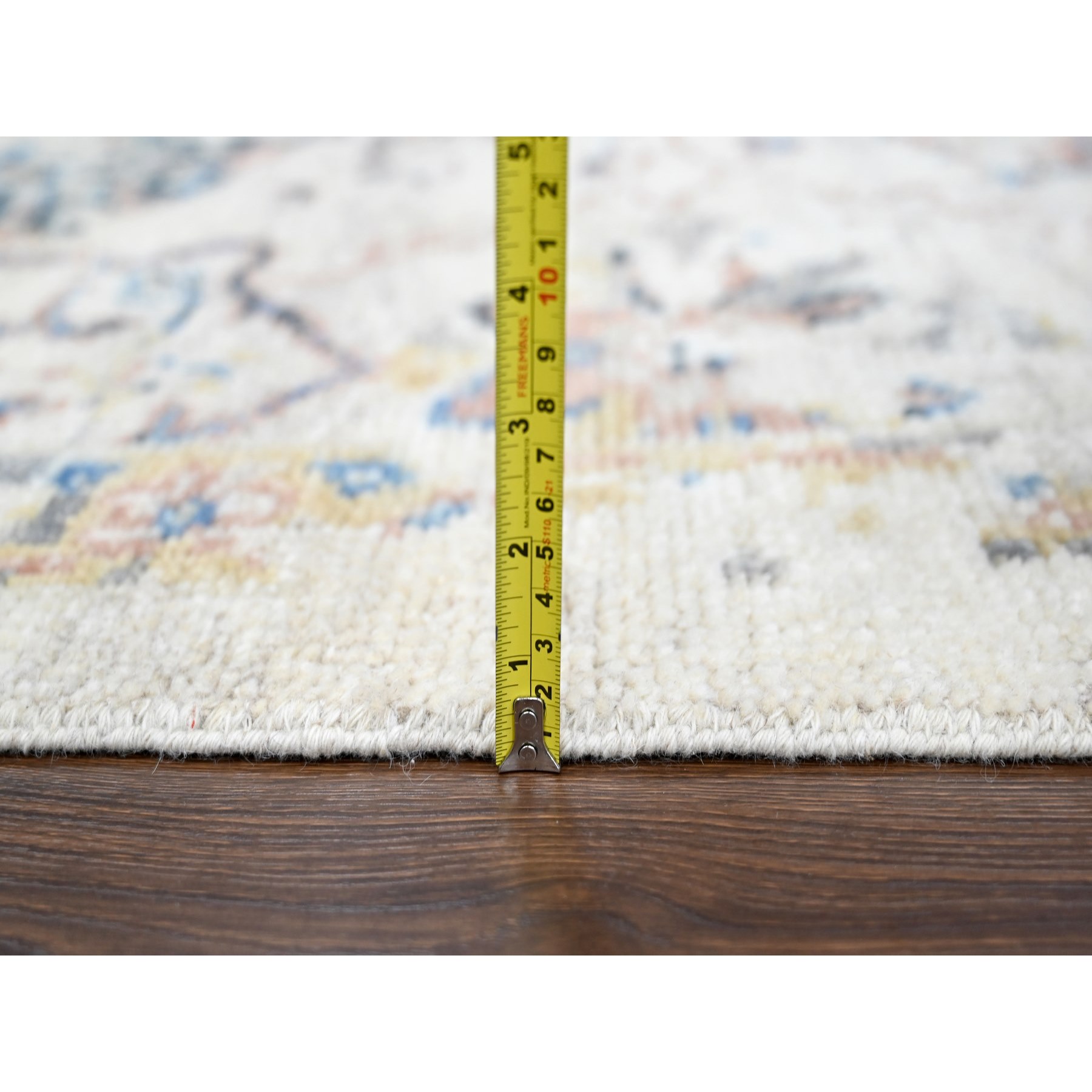 Oushak-And-Peshawar-Hand-Knotted-Rug-422000