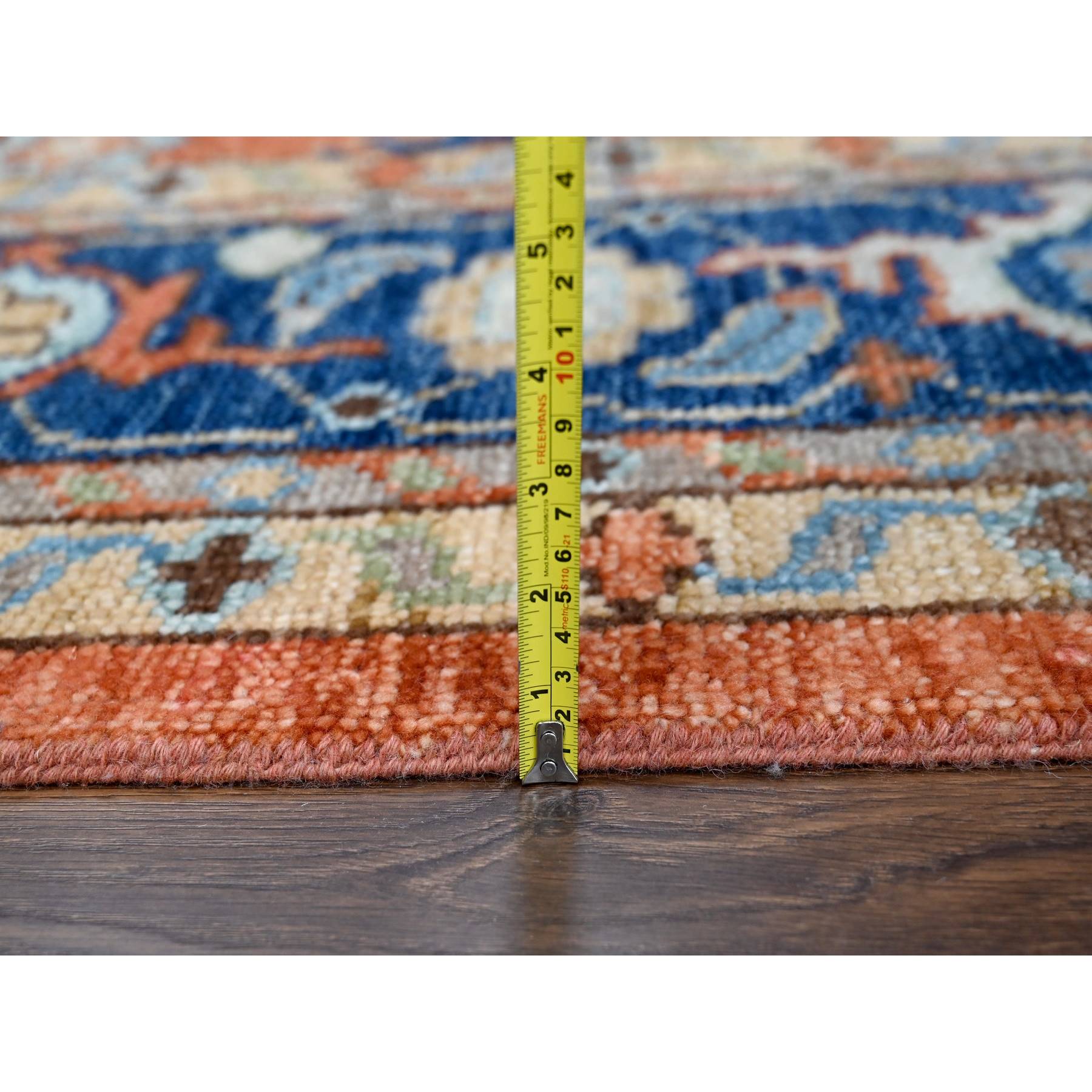 Oushak-And-Peshawar-Hand-Knotted-Rug-422335