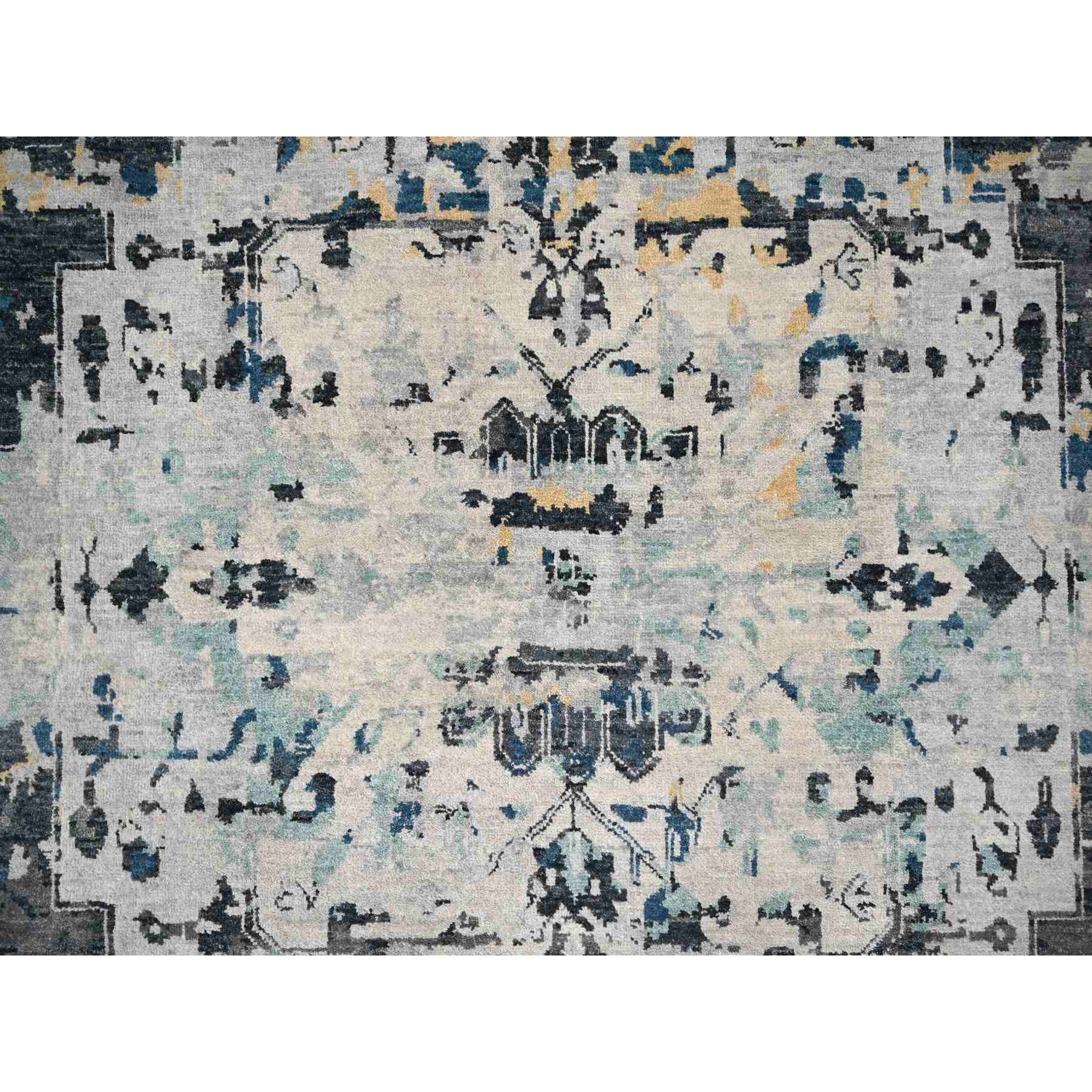 Transitional-Hand-Knotted-Rug-421510
