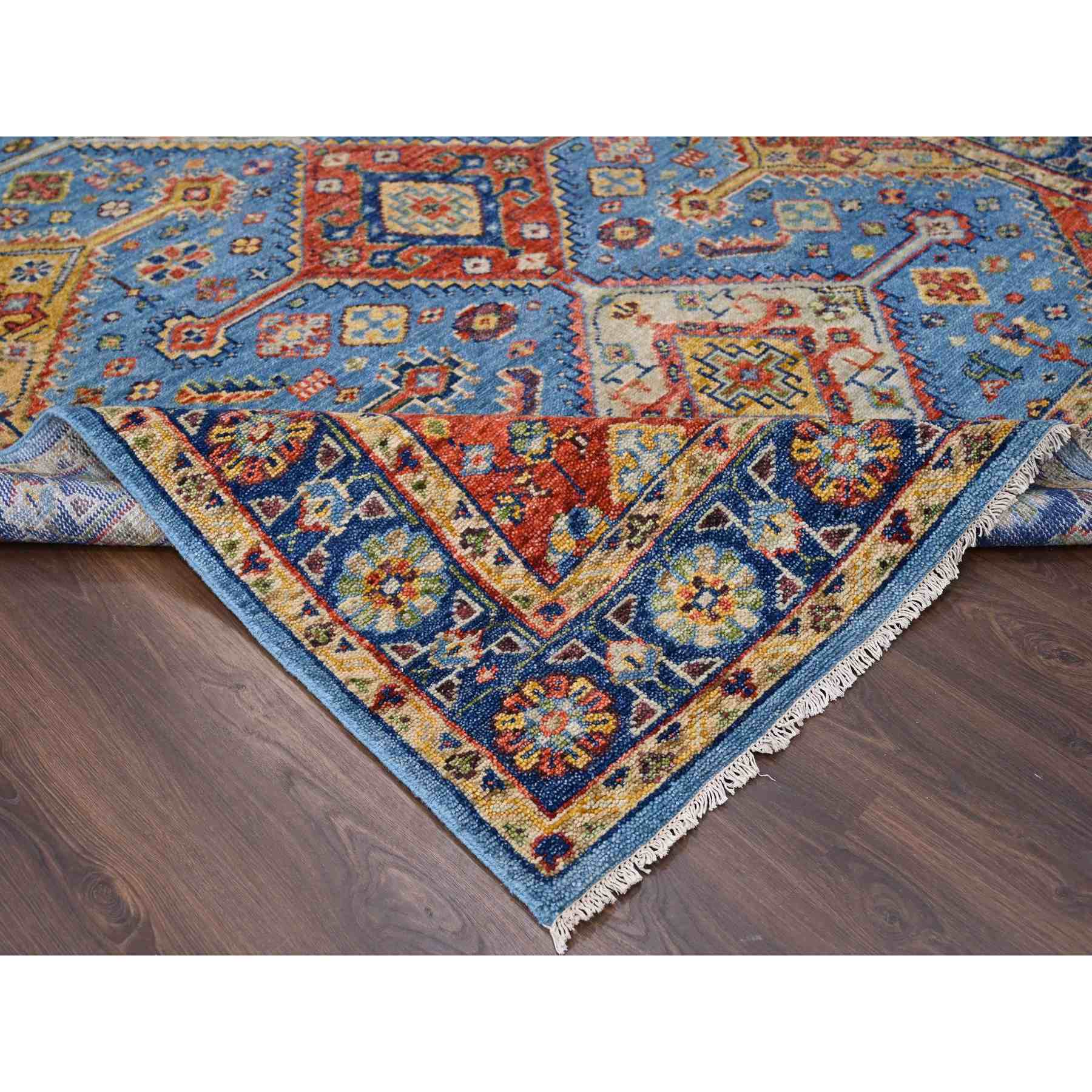 Tribal-Geometric-Hand-Knotted-Rug-420020