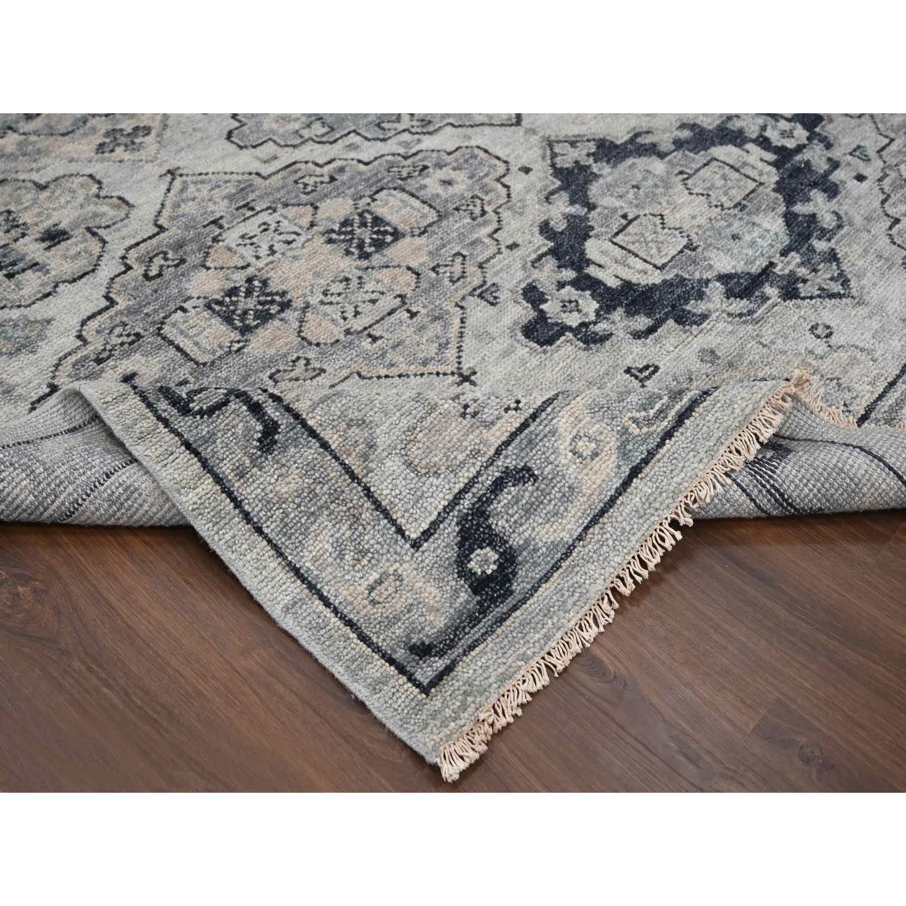 Tribal-Geometric-Hand-Knotted-Rug-420110