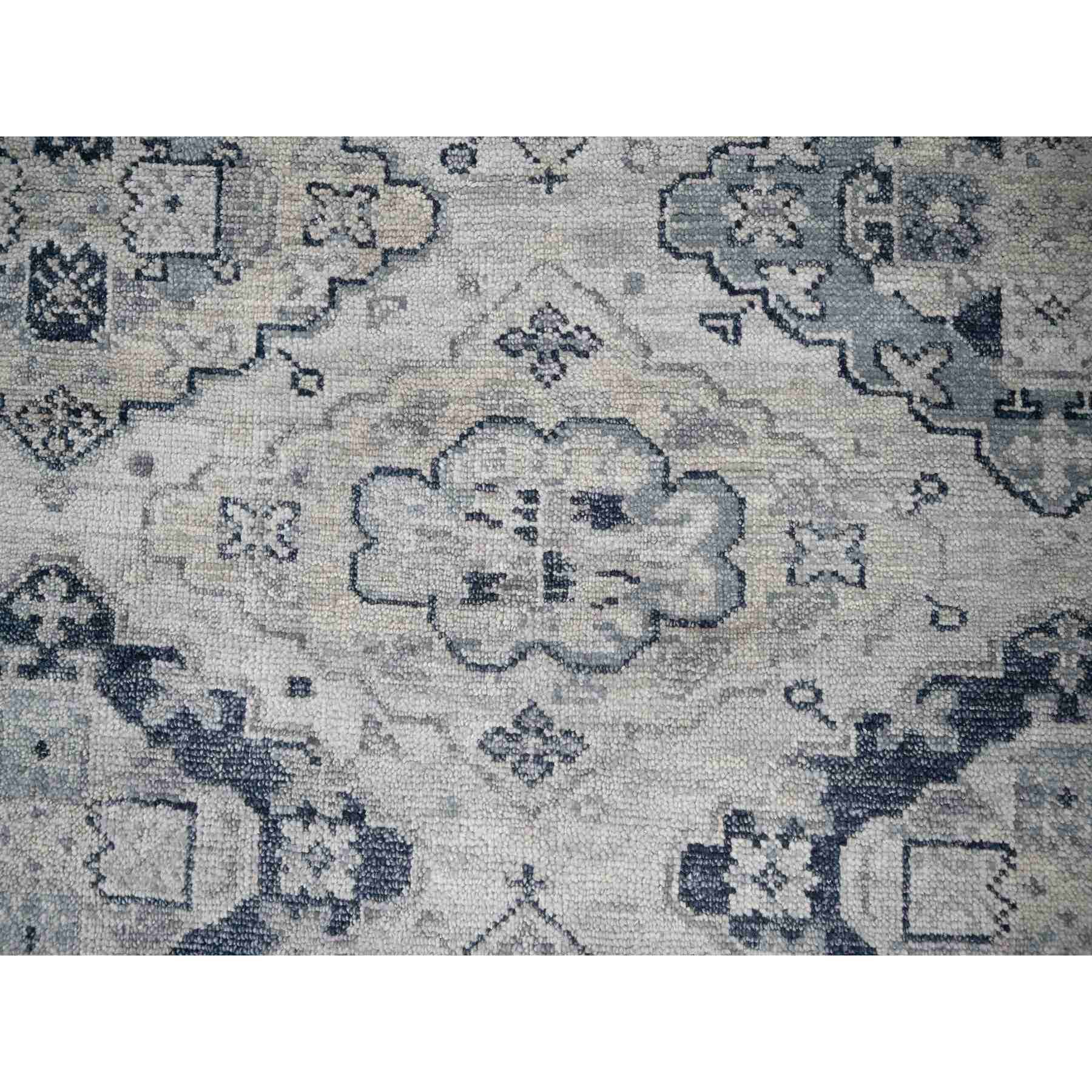 Tribal-Geometric-Hand-Knotted-Rug-420110