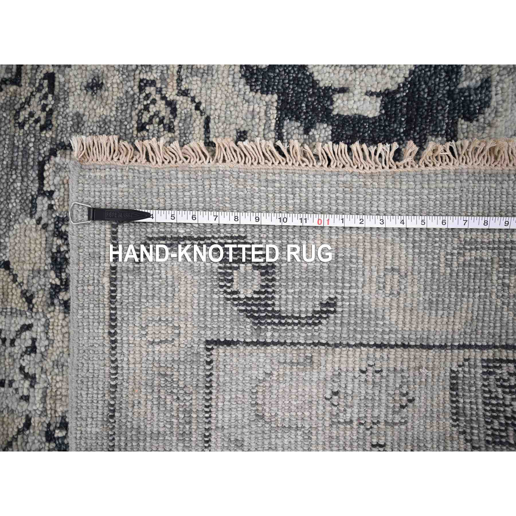 Tribal-Geometric-Hand-Knotted-Rug-420110