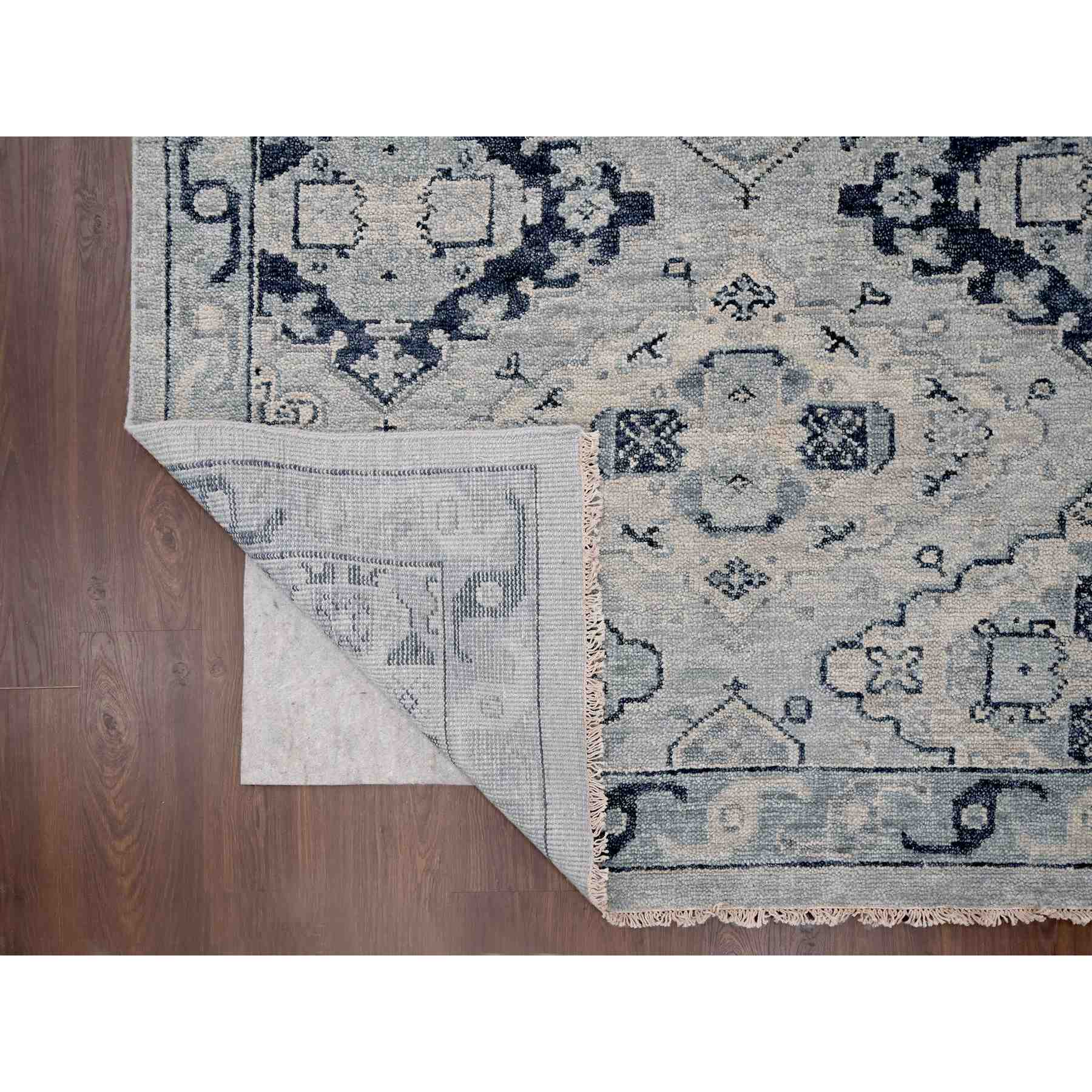 Tribal-Geometric-Hand-Knotted-Rug-420120