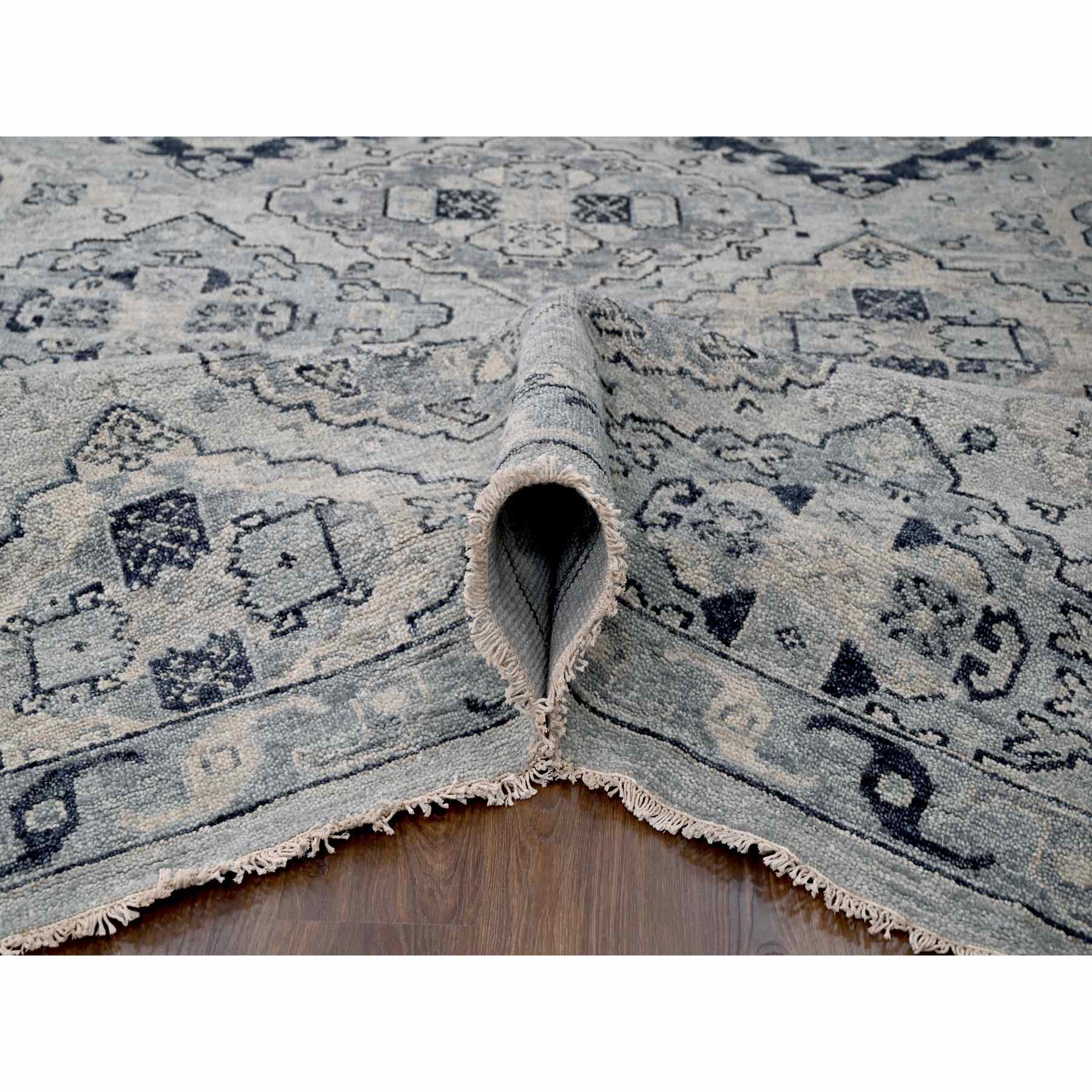 Tribal-Geometric-Hand-Knotted-Rug-420120