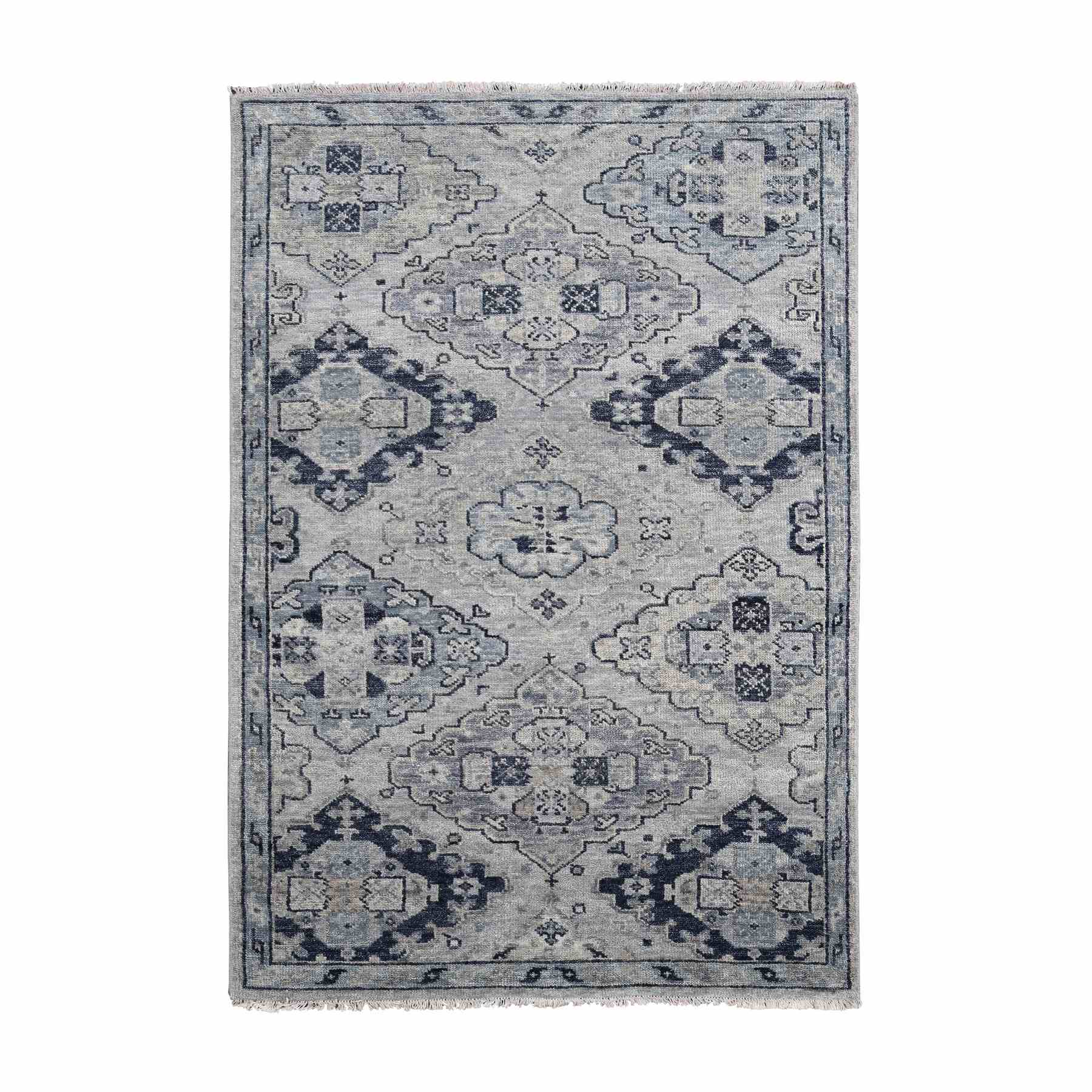 Tribal-Geometric-Hand-Knotted-Rug-420355