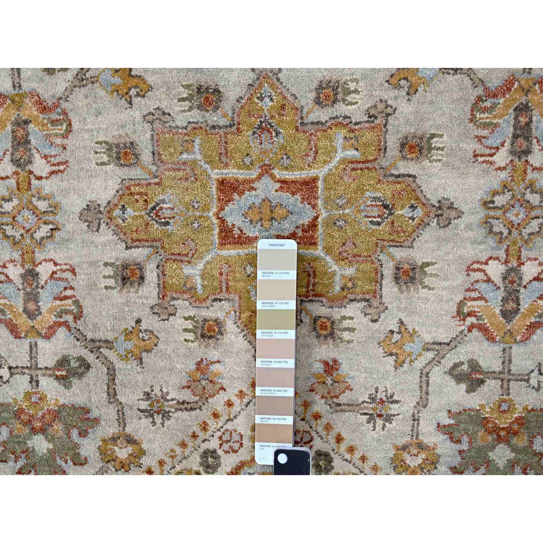 Heriz-Hand-Knotted-Rug-422635