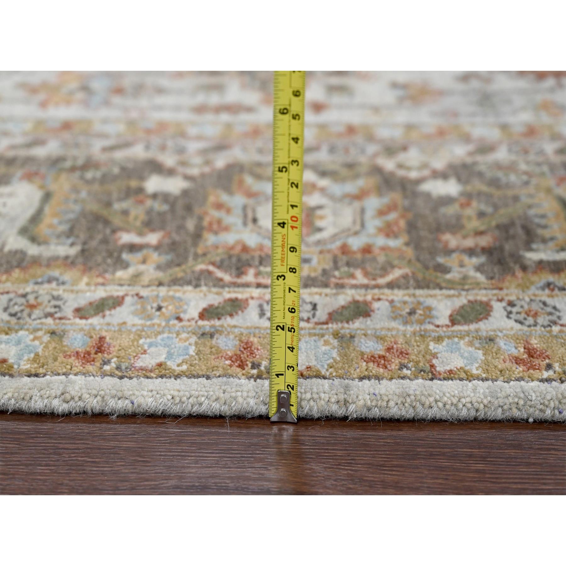 Heriz-Hand-Knotted-Rug-422635