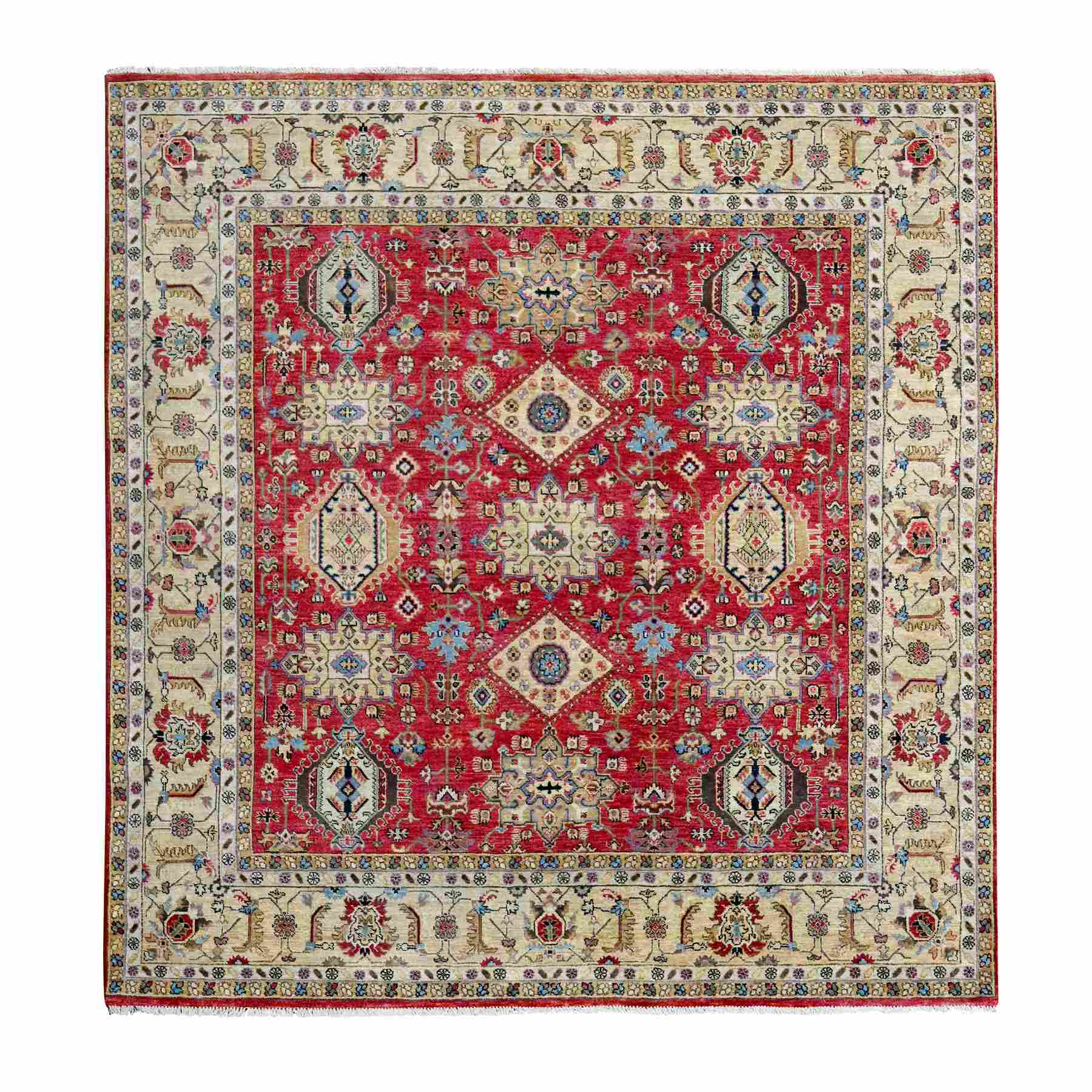 Heriz-Hand-Knotted-Rug-422965