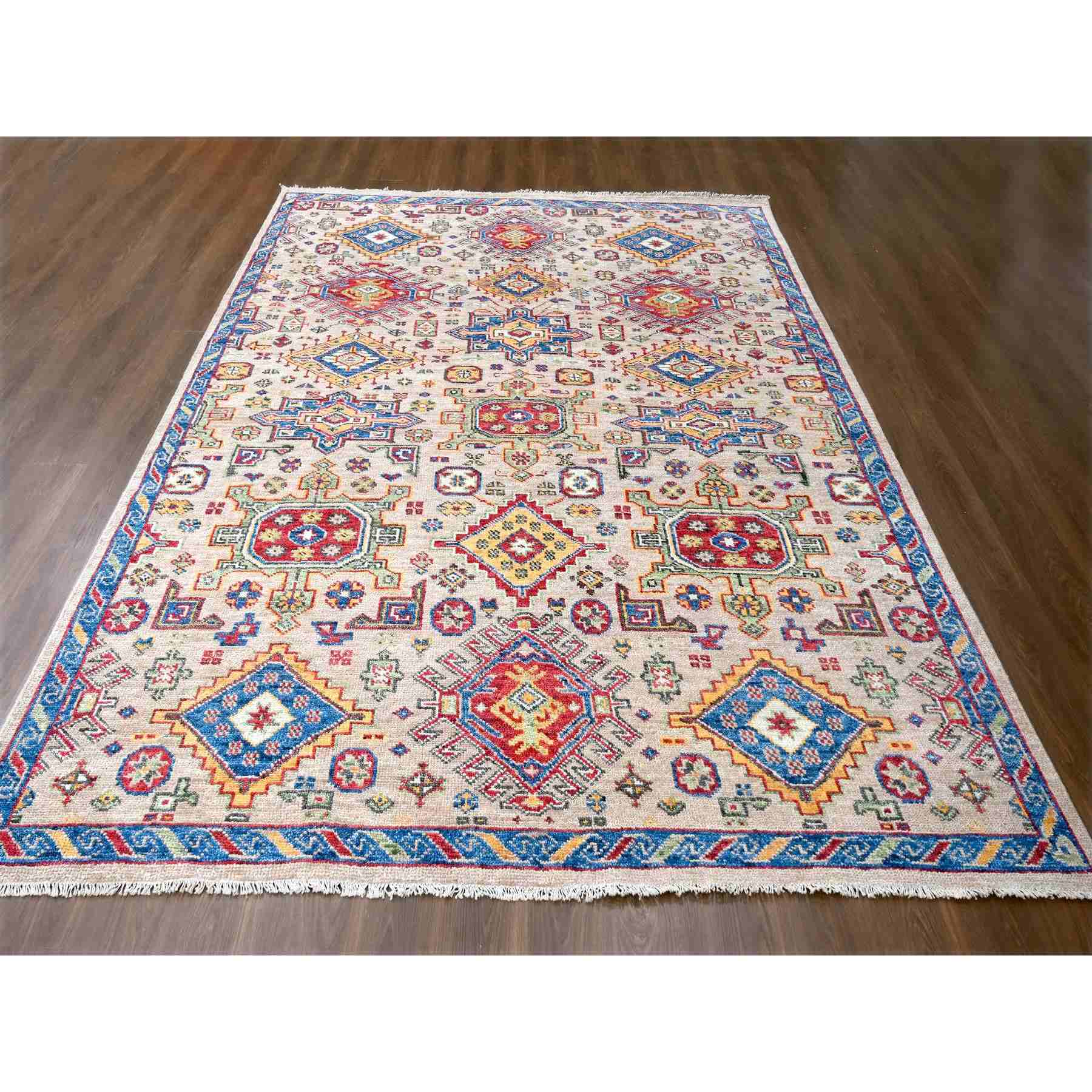 Heriz-Hand-Knotted-Rug-423225