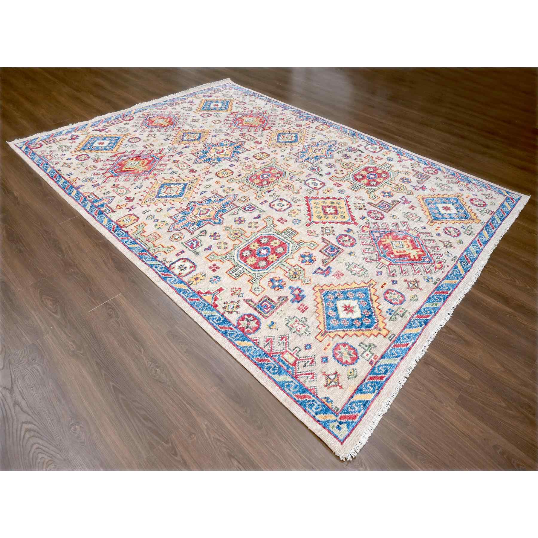 Heriz-Hand-Knotted-Rug-423225