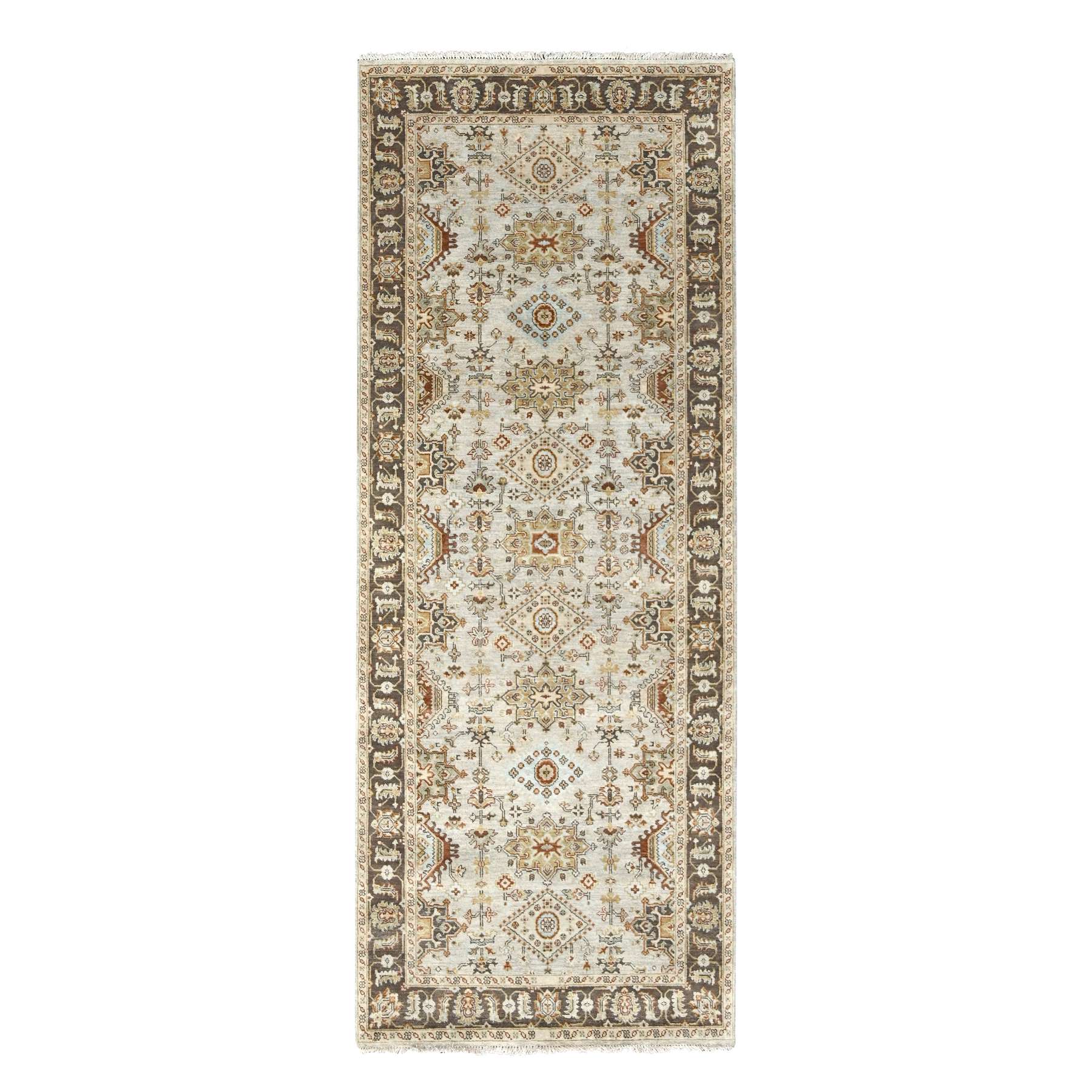 Heriz-Hand-Knotted-Rug-423325